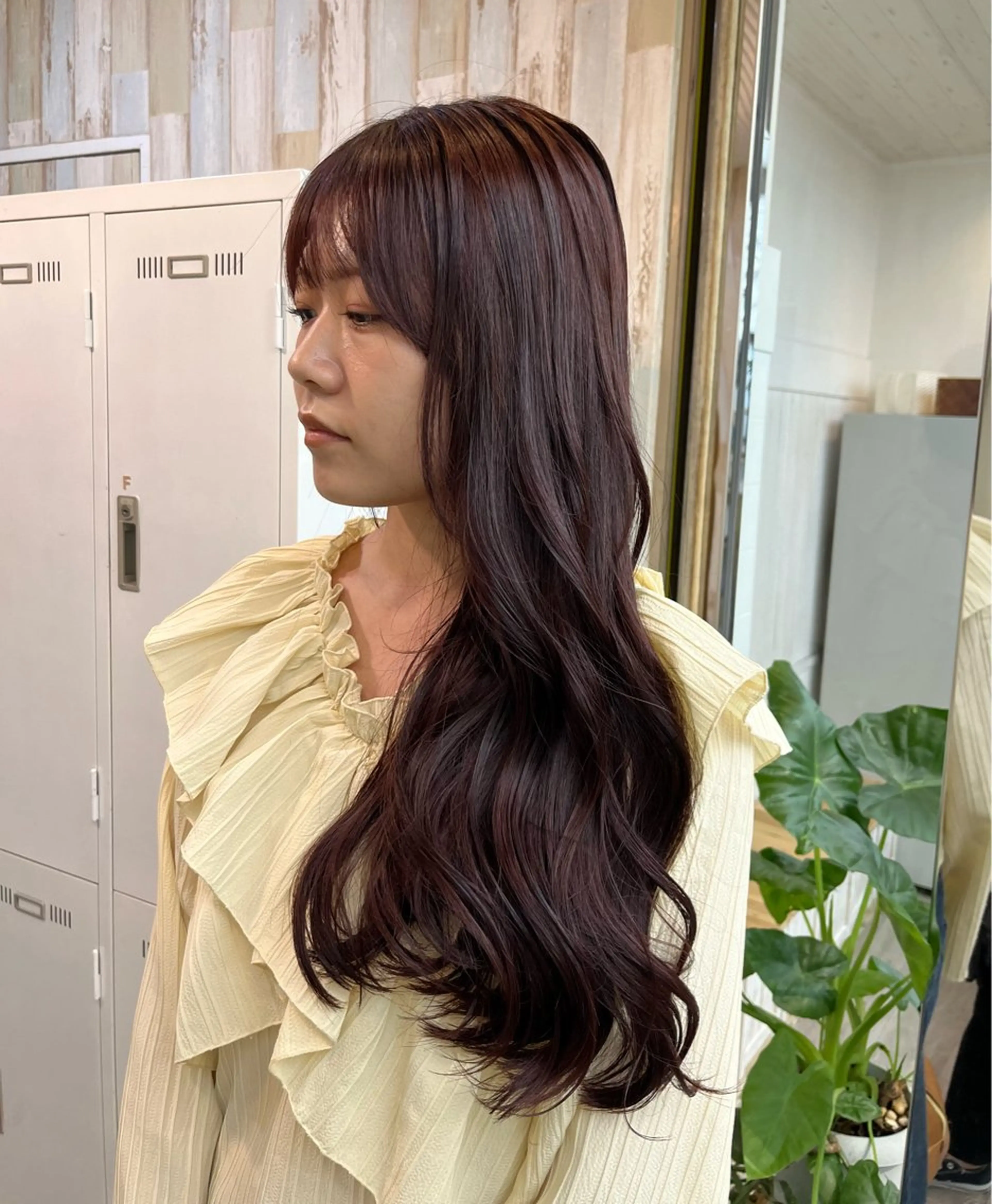 ロング カラー ラベンダーカラー ラベンダーピンク ピンクカラー 🦋レイヤー職人 猪瀬玲奈🦋のヘアスタイル