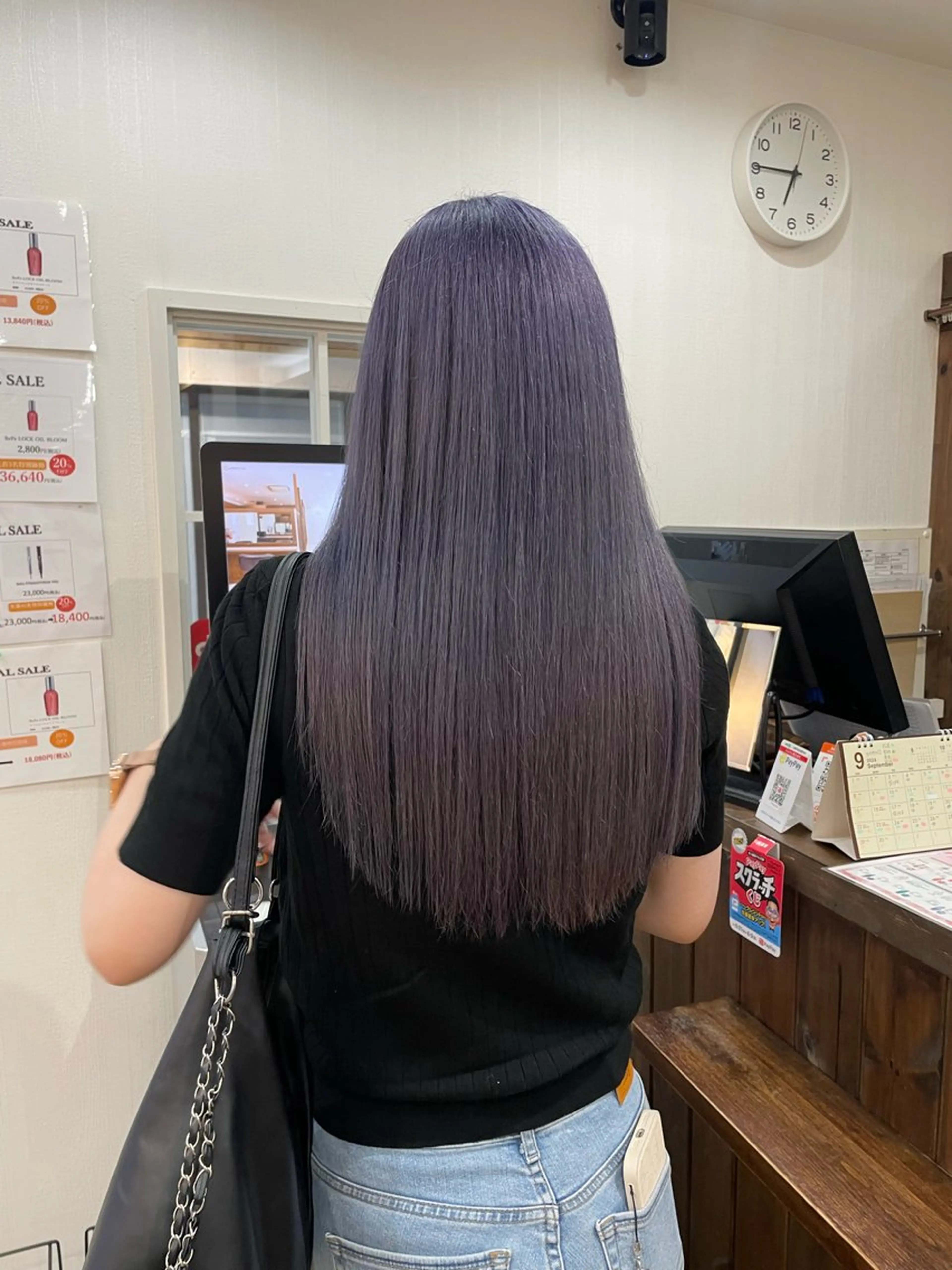 ロング カラー 透明感カラー ダブルカラー ヘアカラー 💖メンズカット モデル募集 晴香💖のヘアスタイル