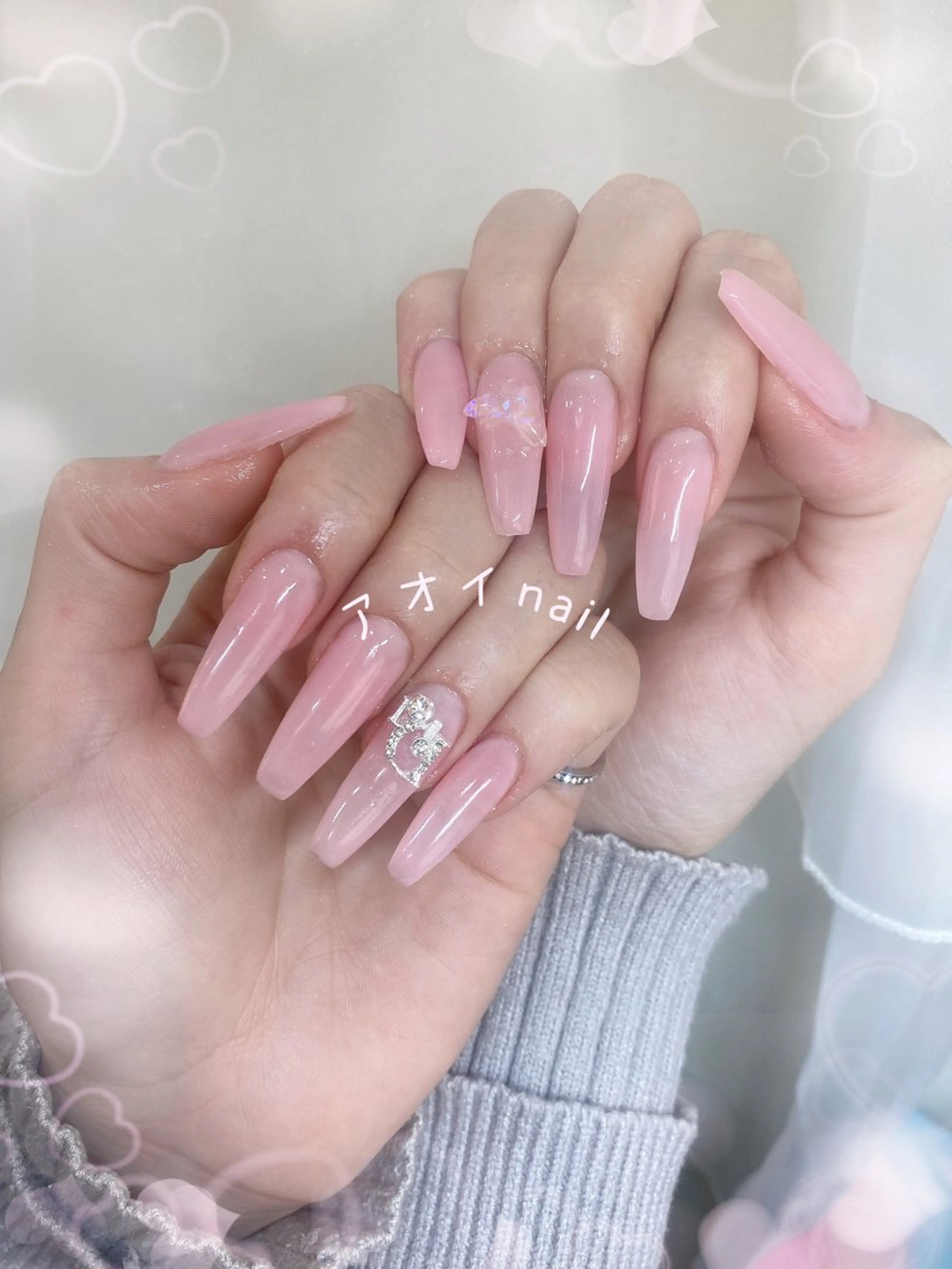 ネイル ネイル＆アイラッシュ ∩_∩アオイのネイルデザイン