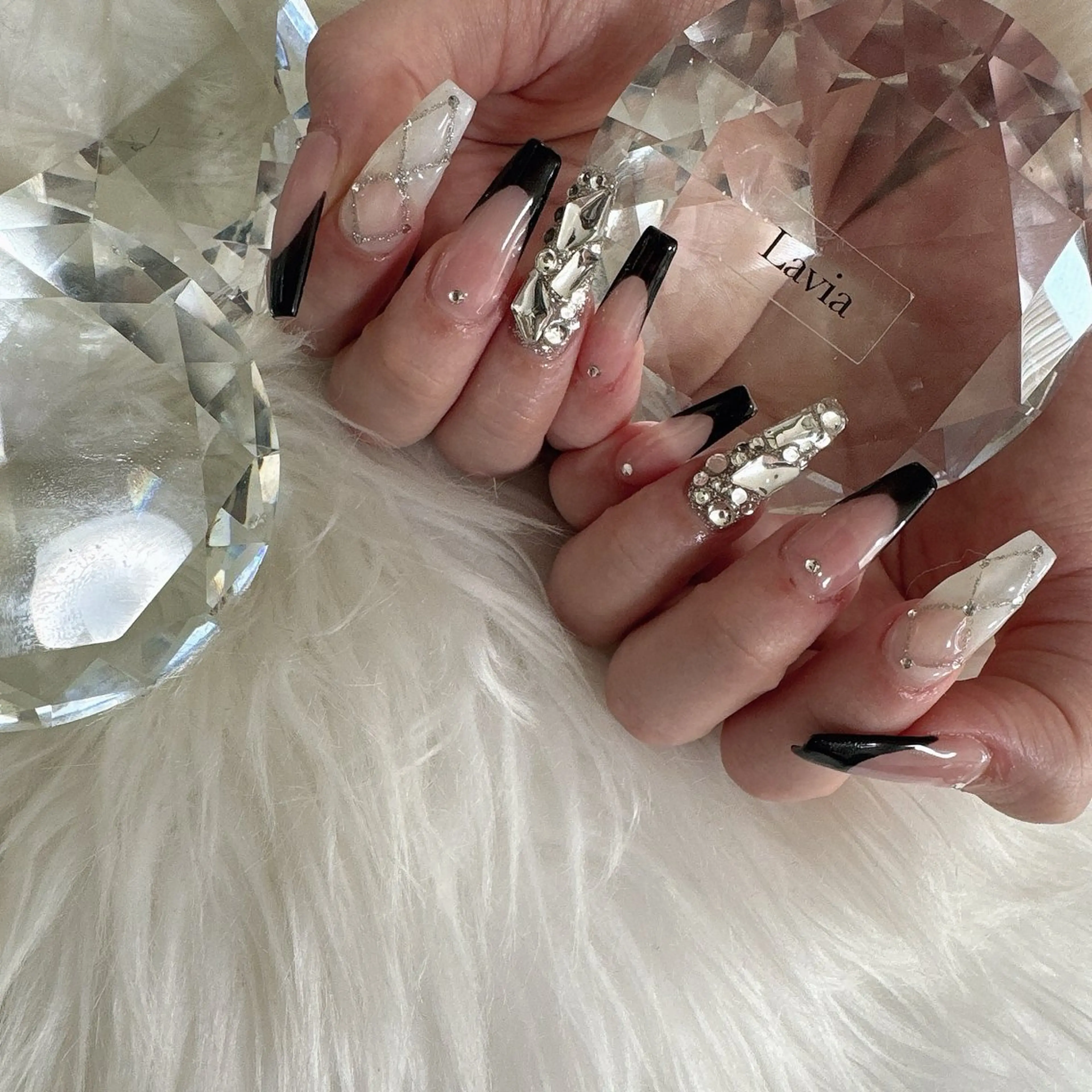 ネイル ハンドネイル Lavia nail＆eyelash所属・lavia🖤 ayumiのネイルデザイン