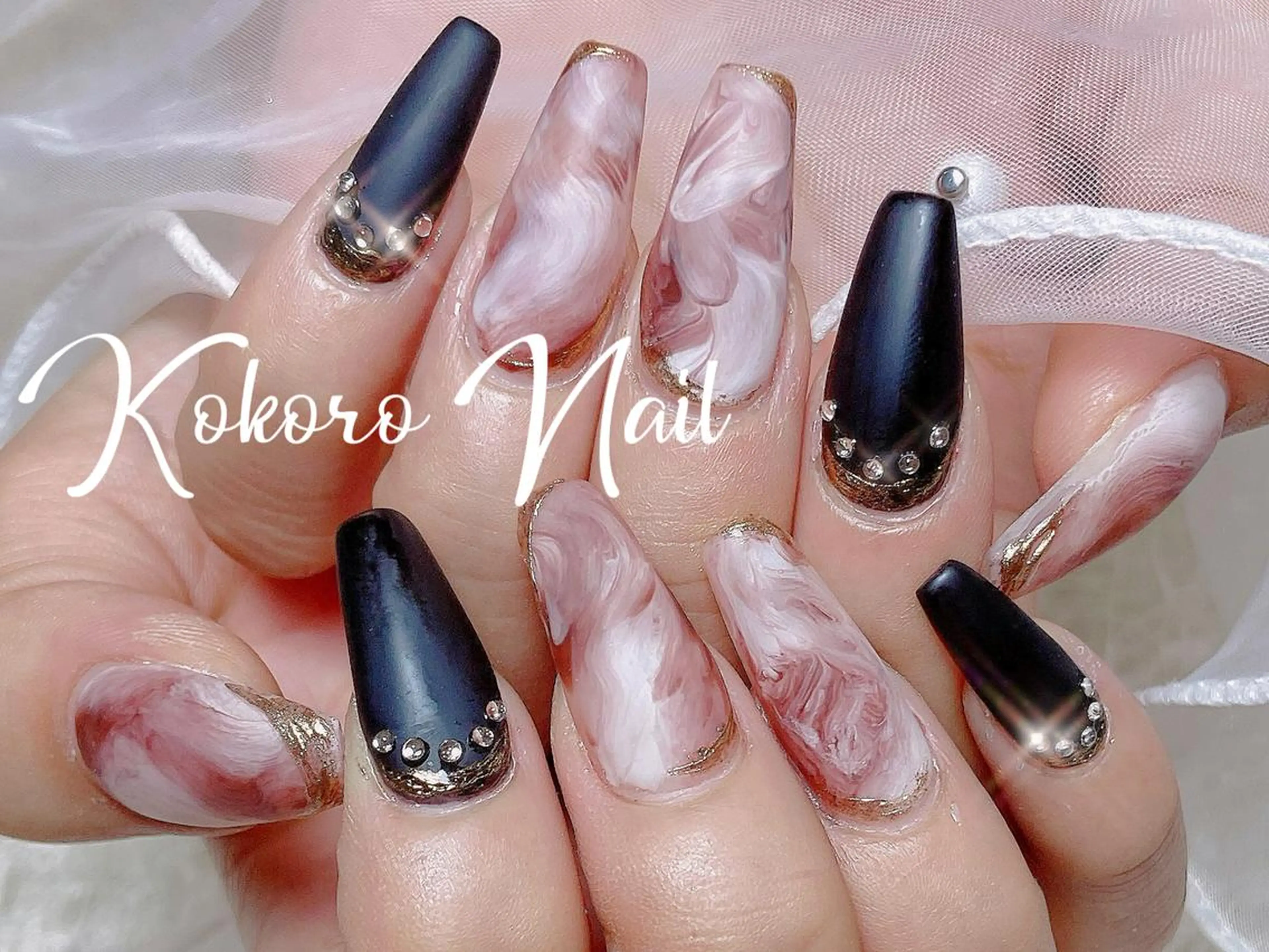 ネイル ハンドネイル 💗KOKORO NAIL💗のネイルデザイン