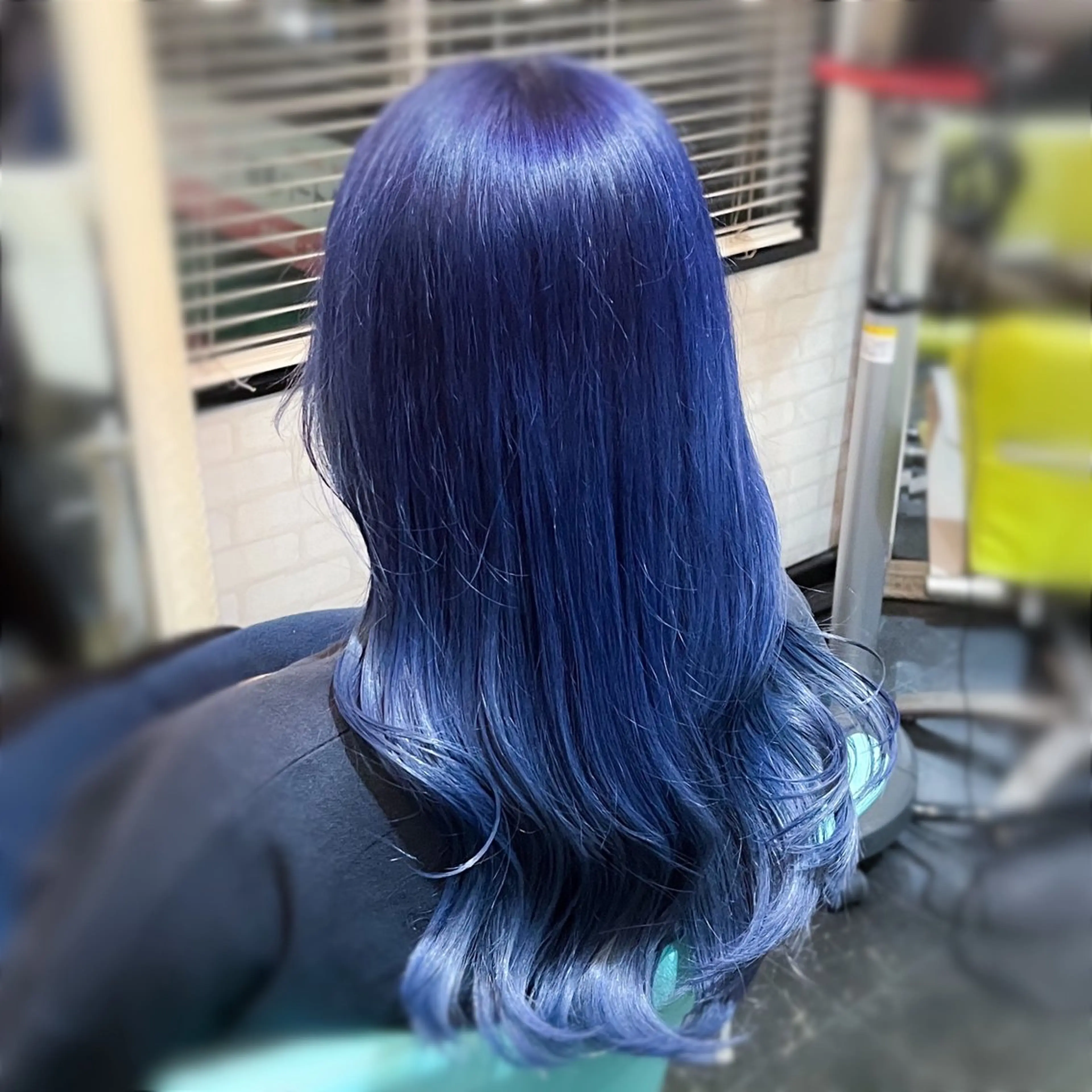 ロング カラー ブルーカラー ロング ヘアカラー トリートメント Kimura Shinyaのヘアスタイル