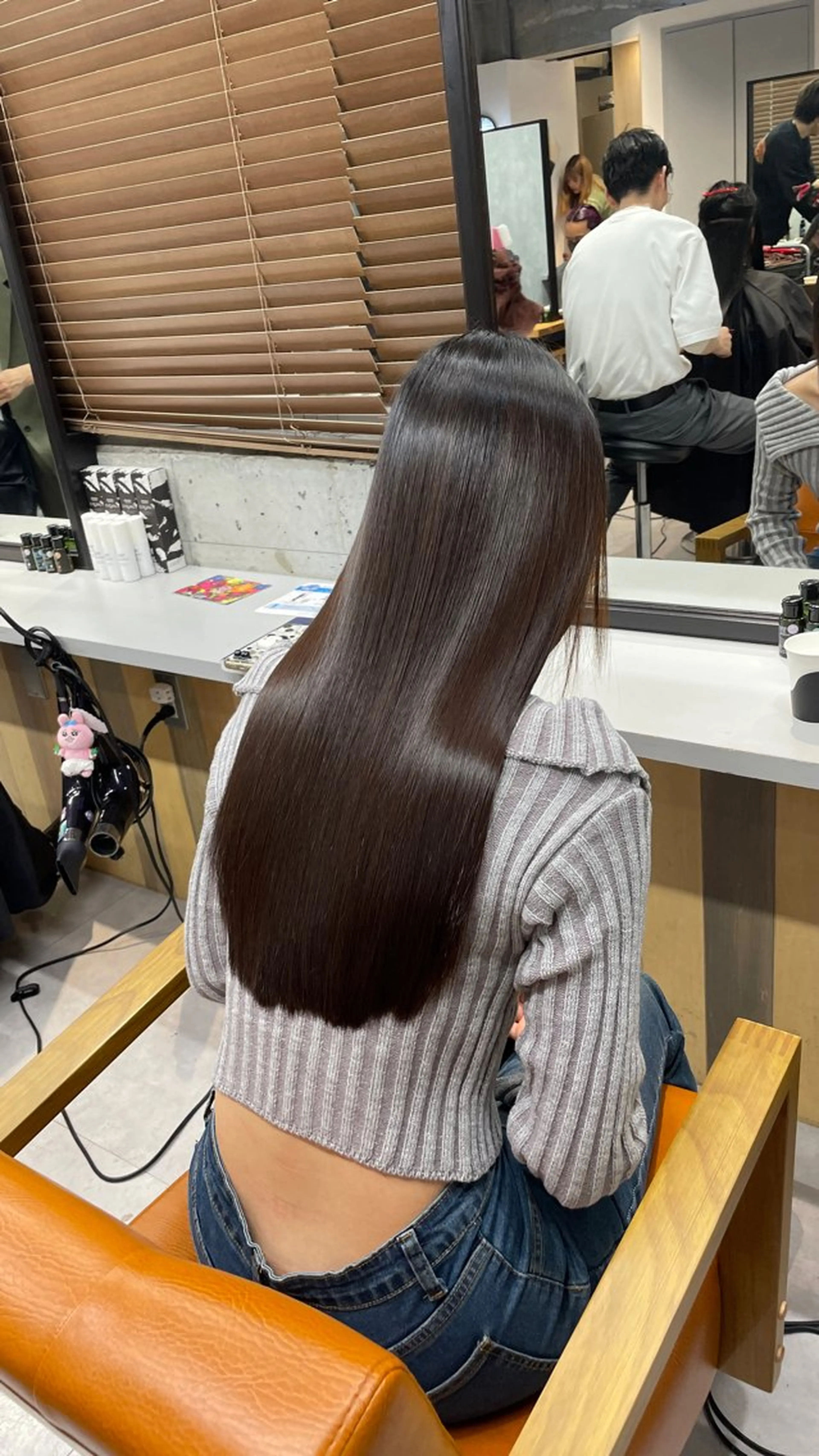 ロング トリートメント 野村 颯汰のヘアスタイル