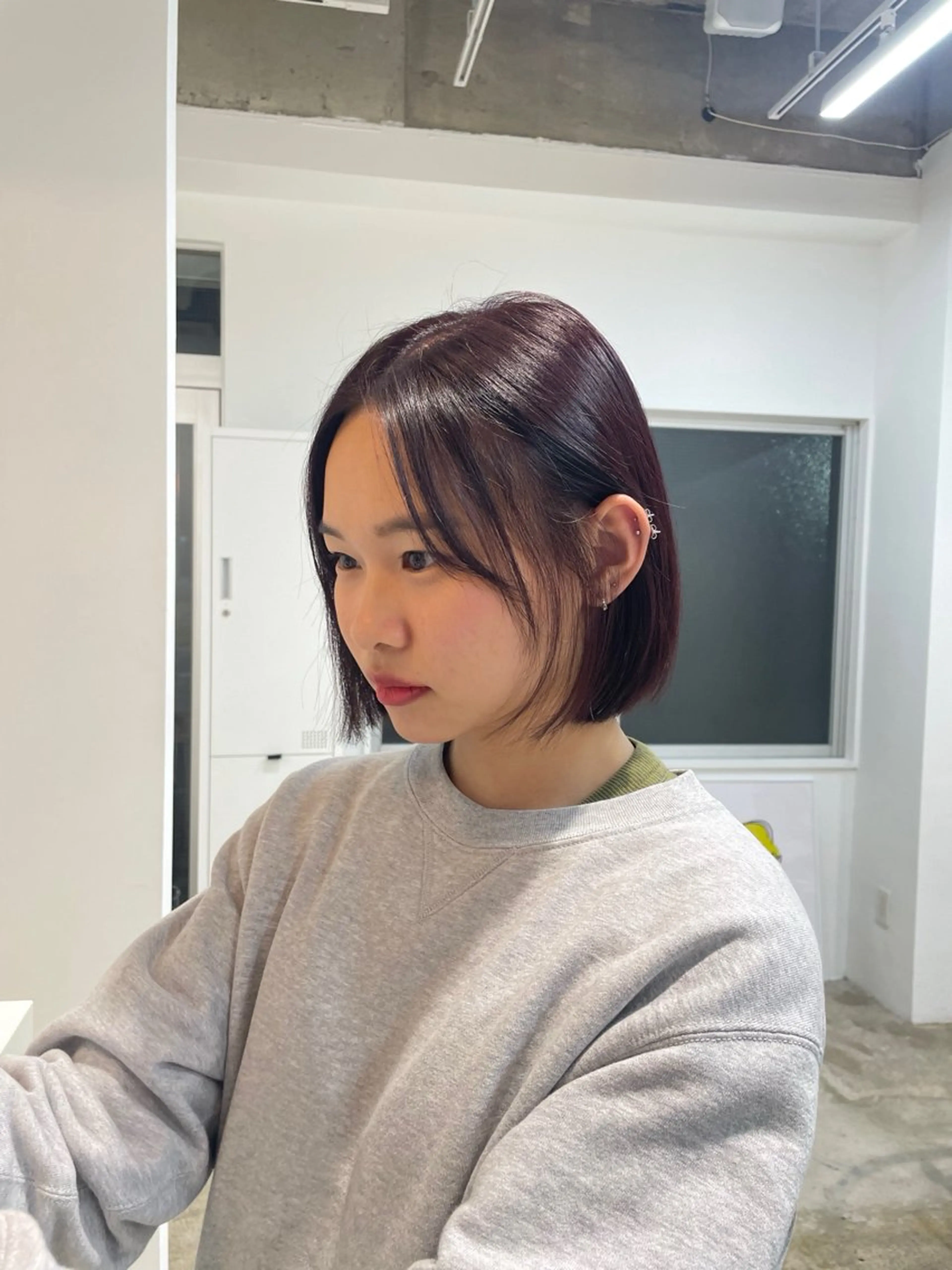 カラー カット ヘアカラー トリートメント H I ＮＡのヘアスタイル