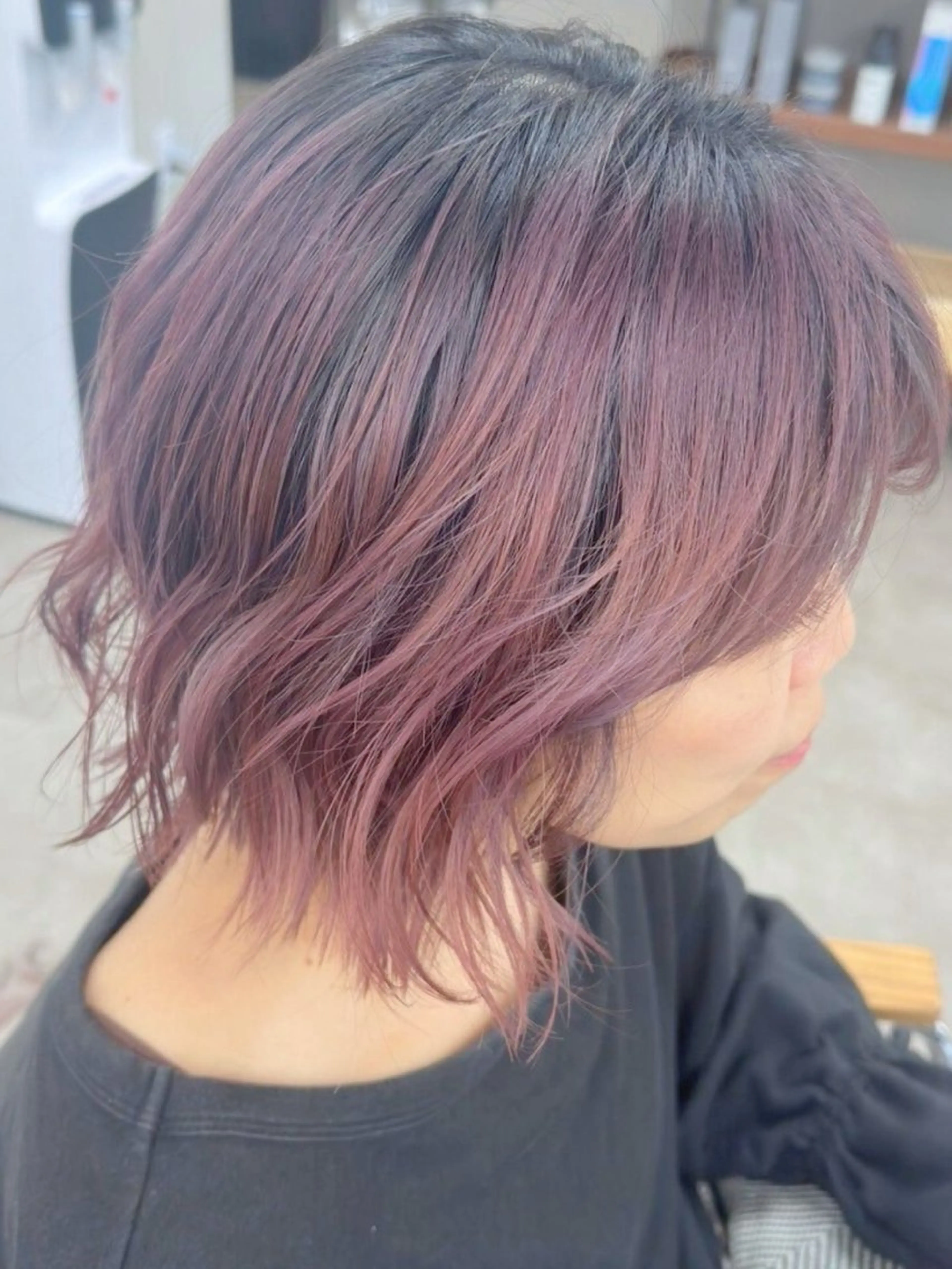 ミディアム ippo アカデミーのヘアスタイル