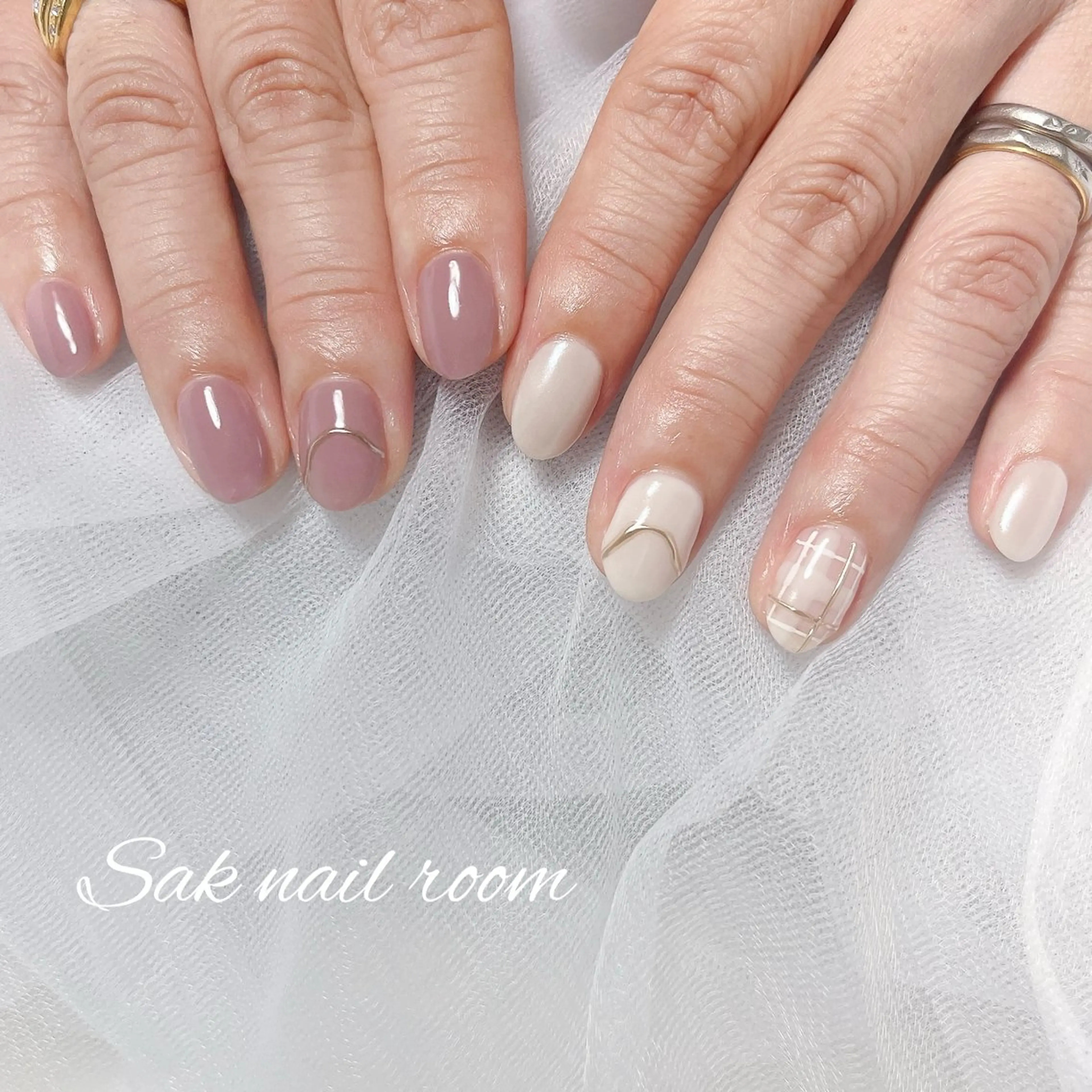 ネイル ハンドネイル Sak nailroomのネイルデザイン