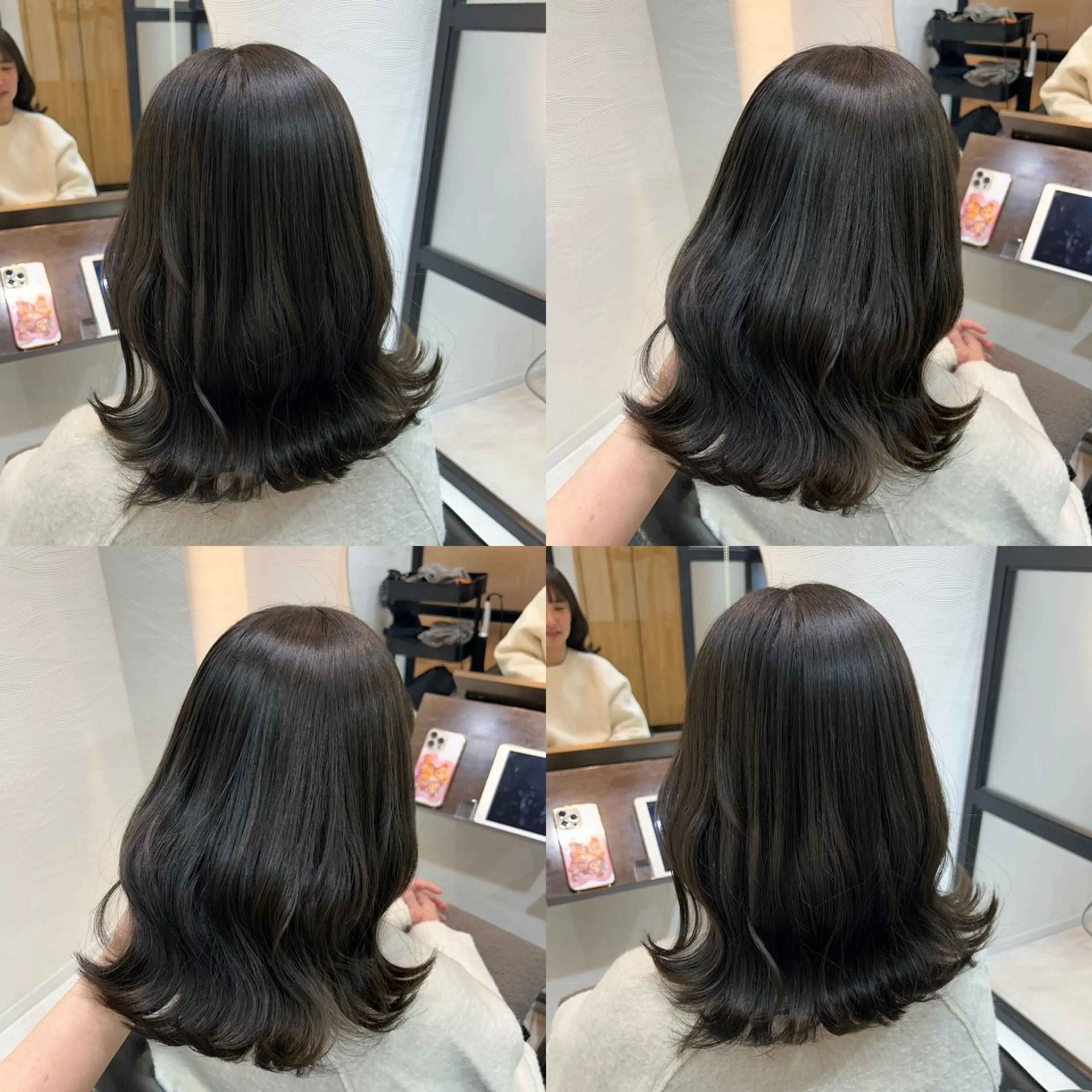 ミディアム カラー ヘアカラー トリートメント 🤍透明感/韓国風 🤍サクラギヒトミのヘアスタイル