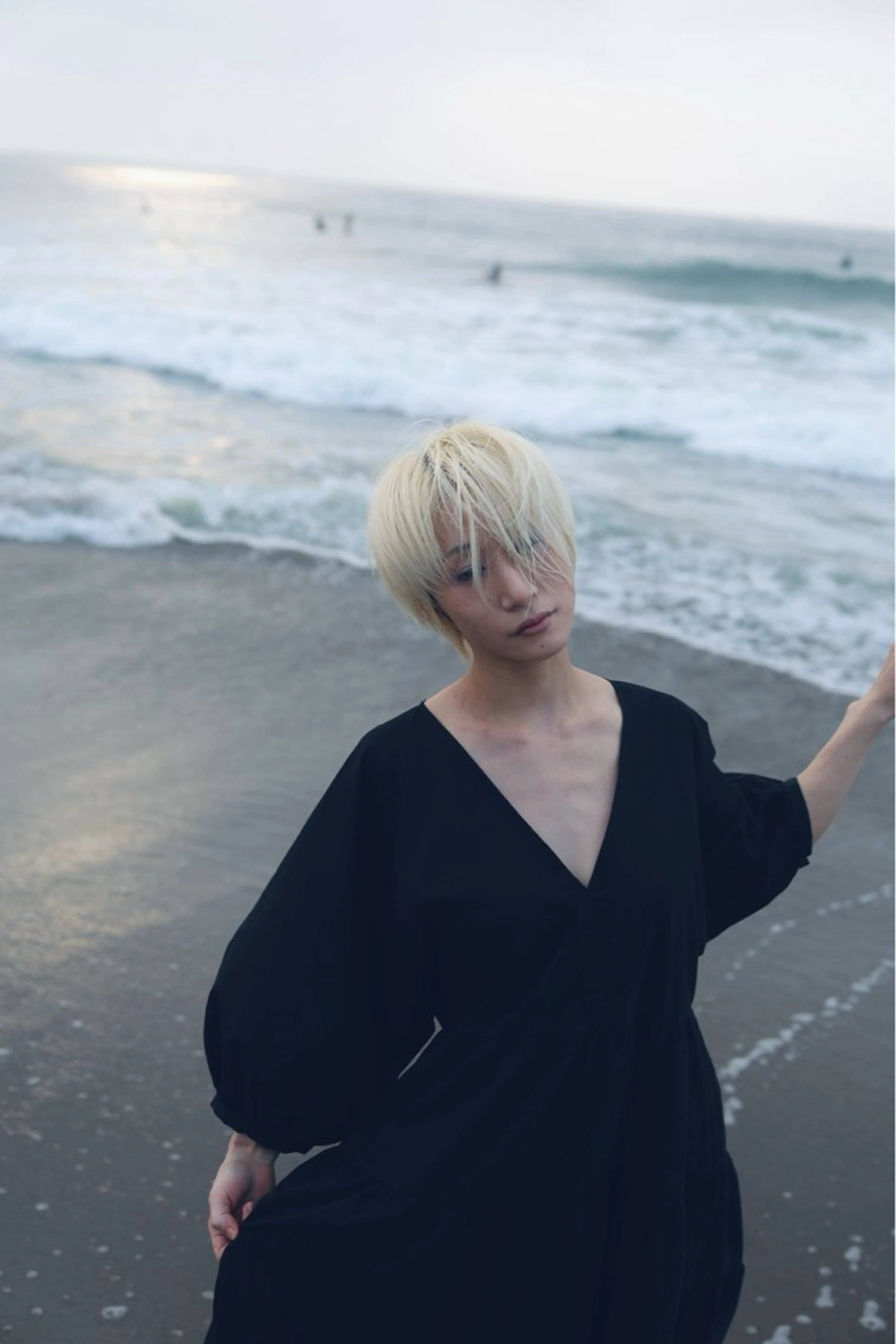 ショート カラー ヘアカラー 7Bridge 滝内ひよりのヘアスタイル