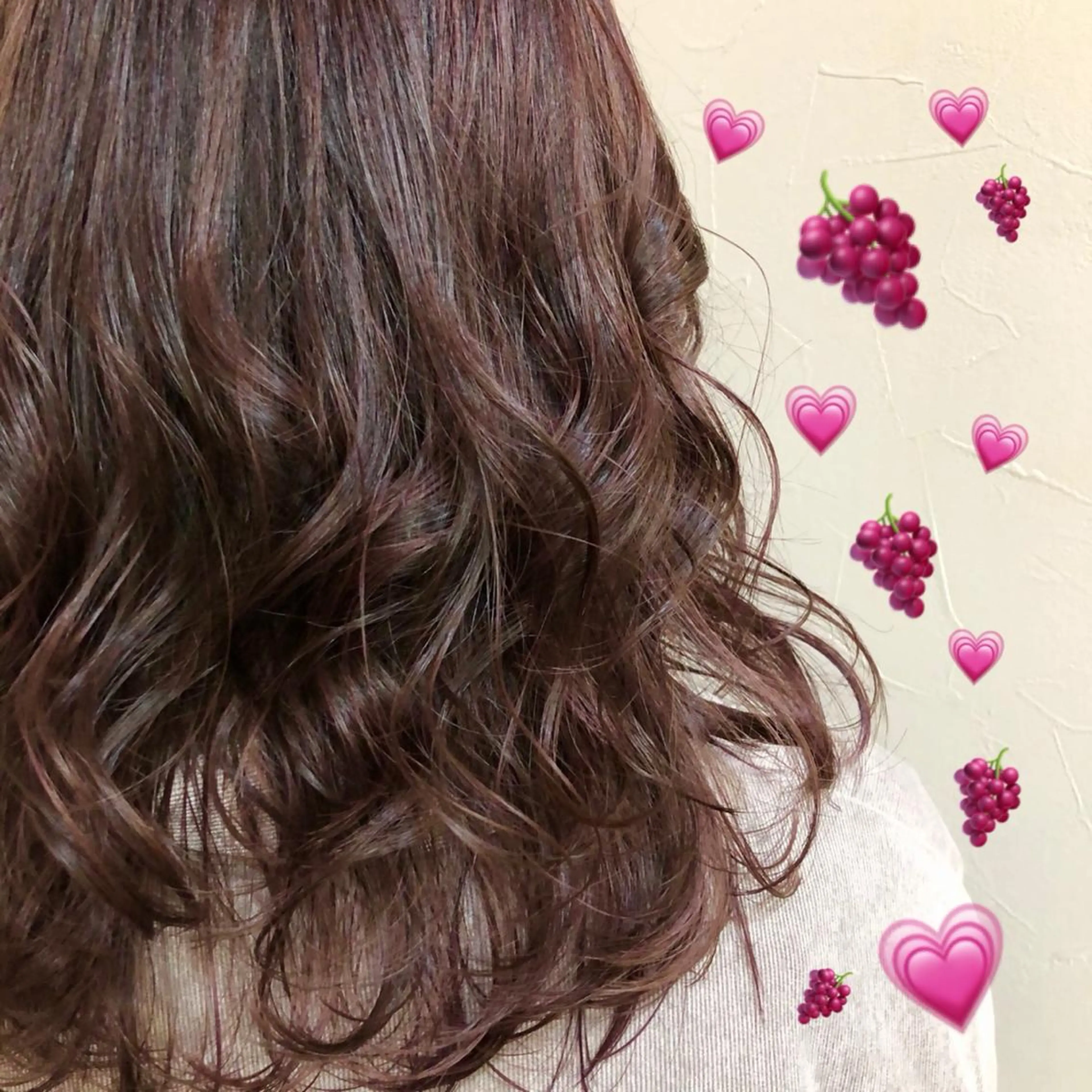 ミディアム カラー ピンクカラー カット ヘアカラー トリートメント 🍊🍊COコ かぢあおい🍊🍊のヘアスタイル