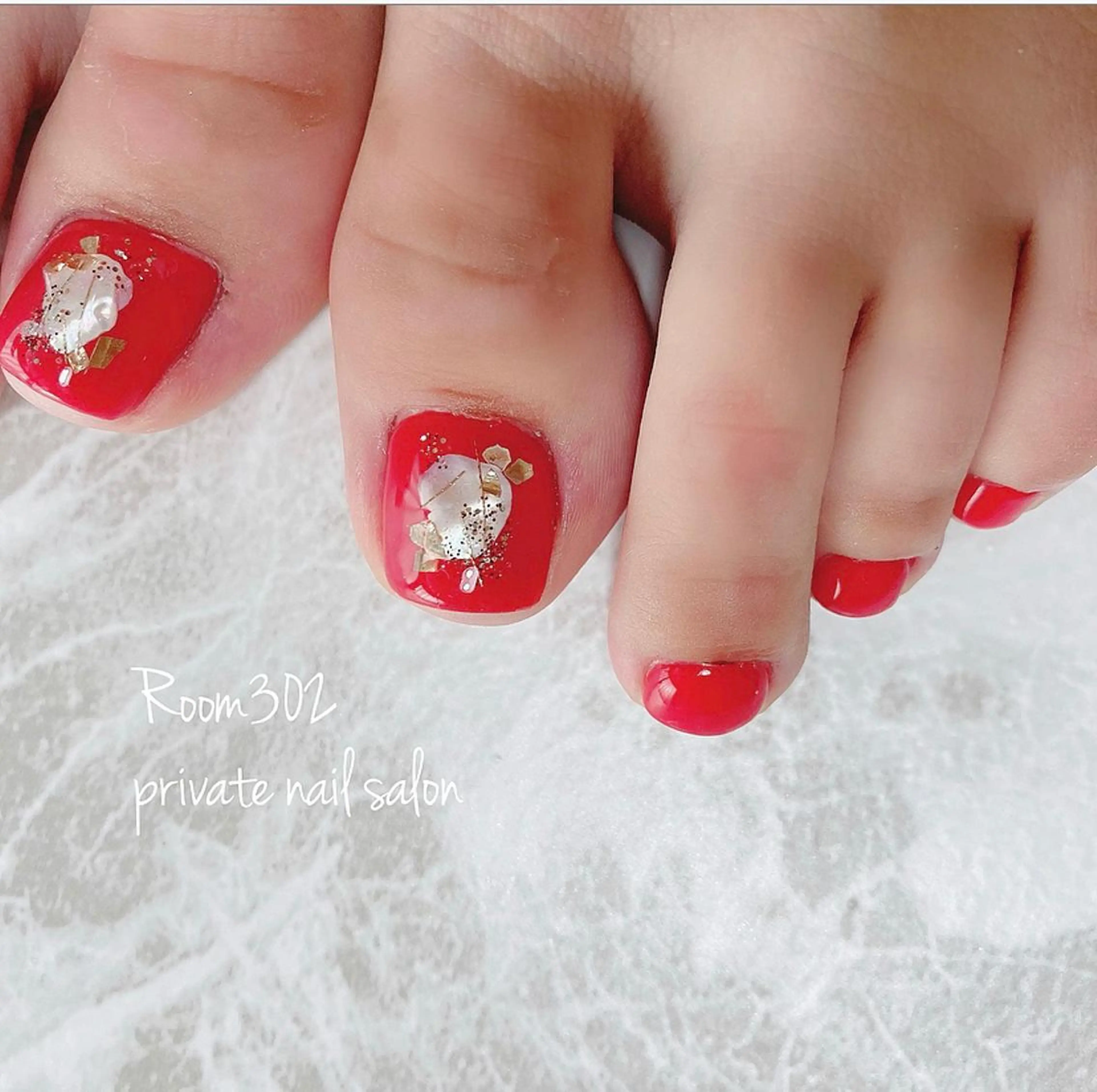 ネイル フットネイル Room 302のネイルデザイン