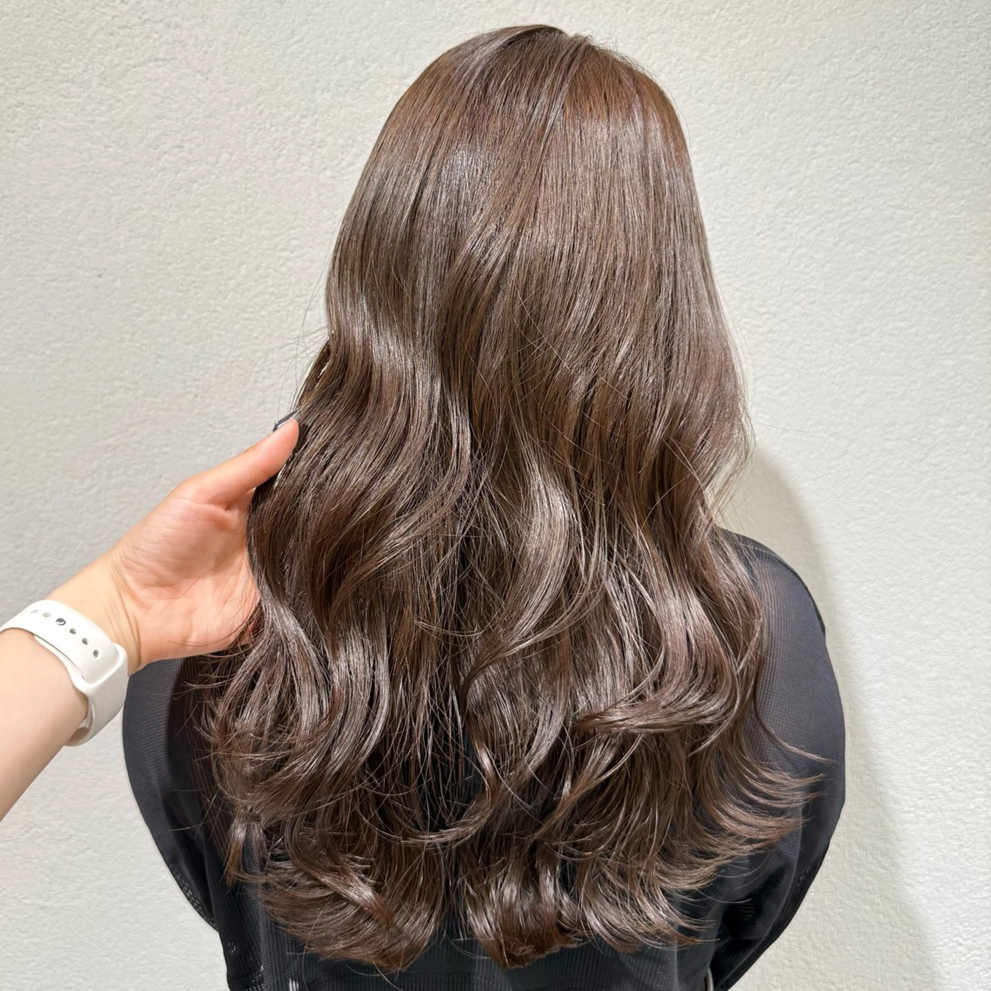 ロング カラー カット ヘアカラー トリートメント 🌿透明感カラー🌿 sayu／恵比寿のヘアスタイル