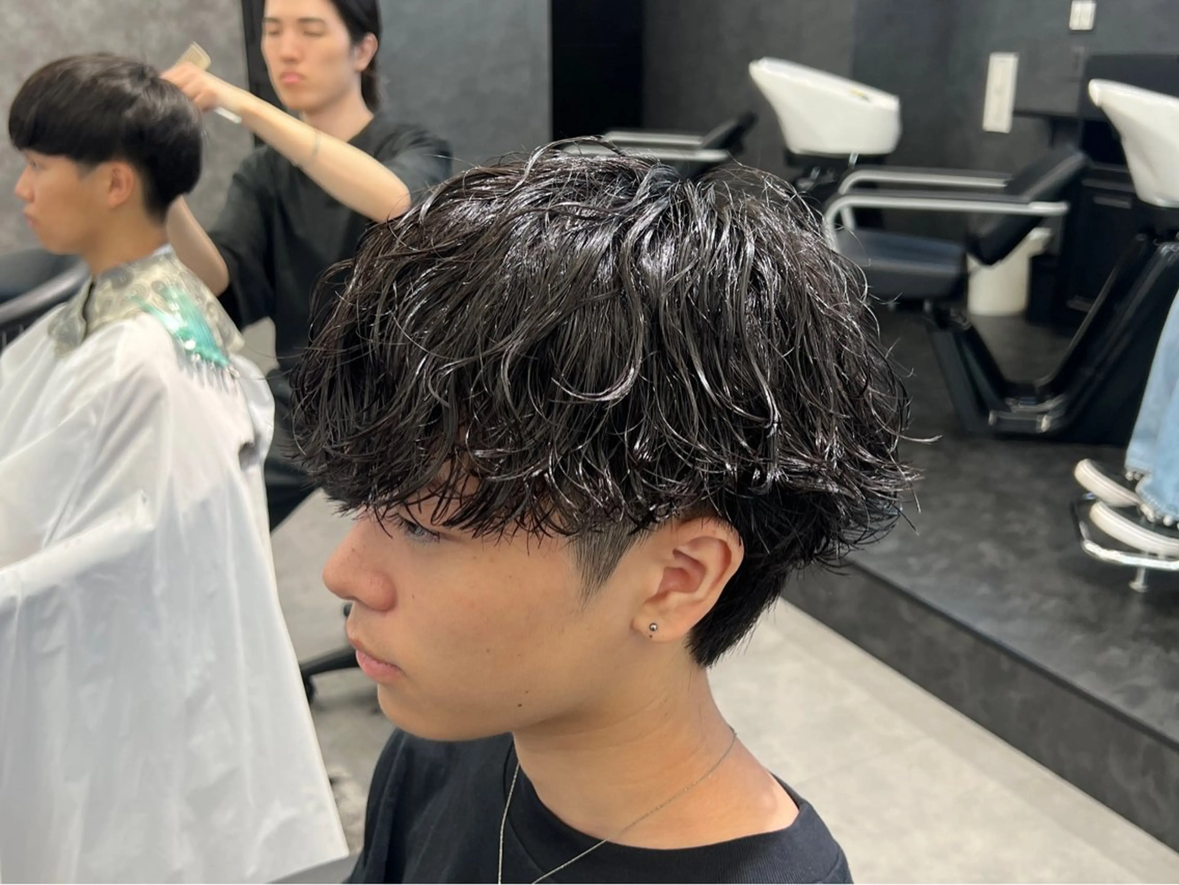 パーマ メンズ ✨️メンズカット 長谷野真吾✨️のヘアスタイル