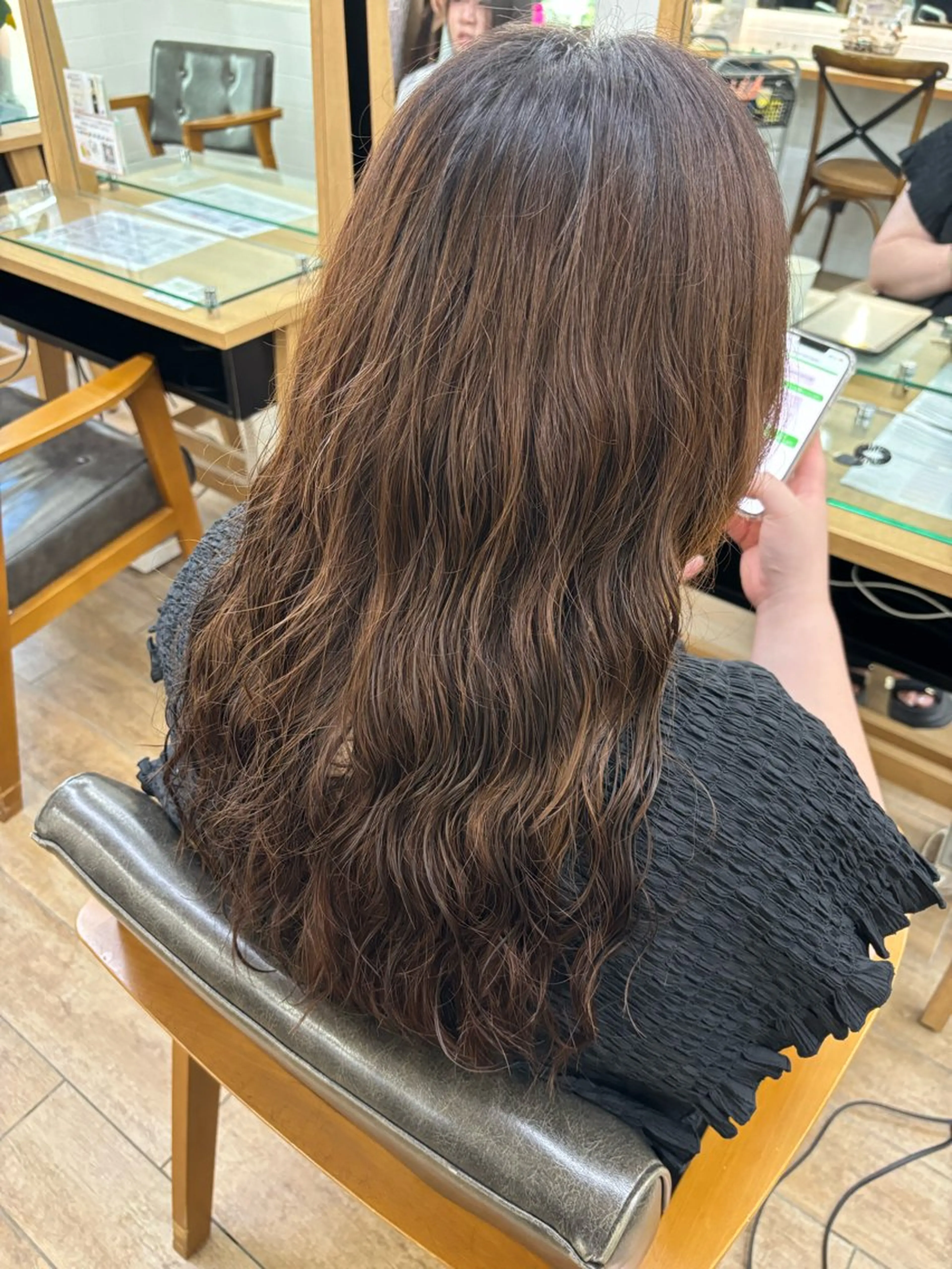 セミロング パーマ ウルフカット/パーマ mayo🌛🌀のヘアスタイル
