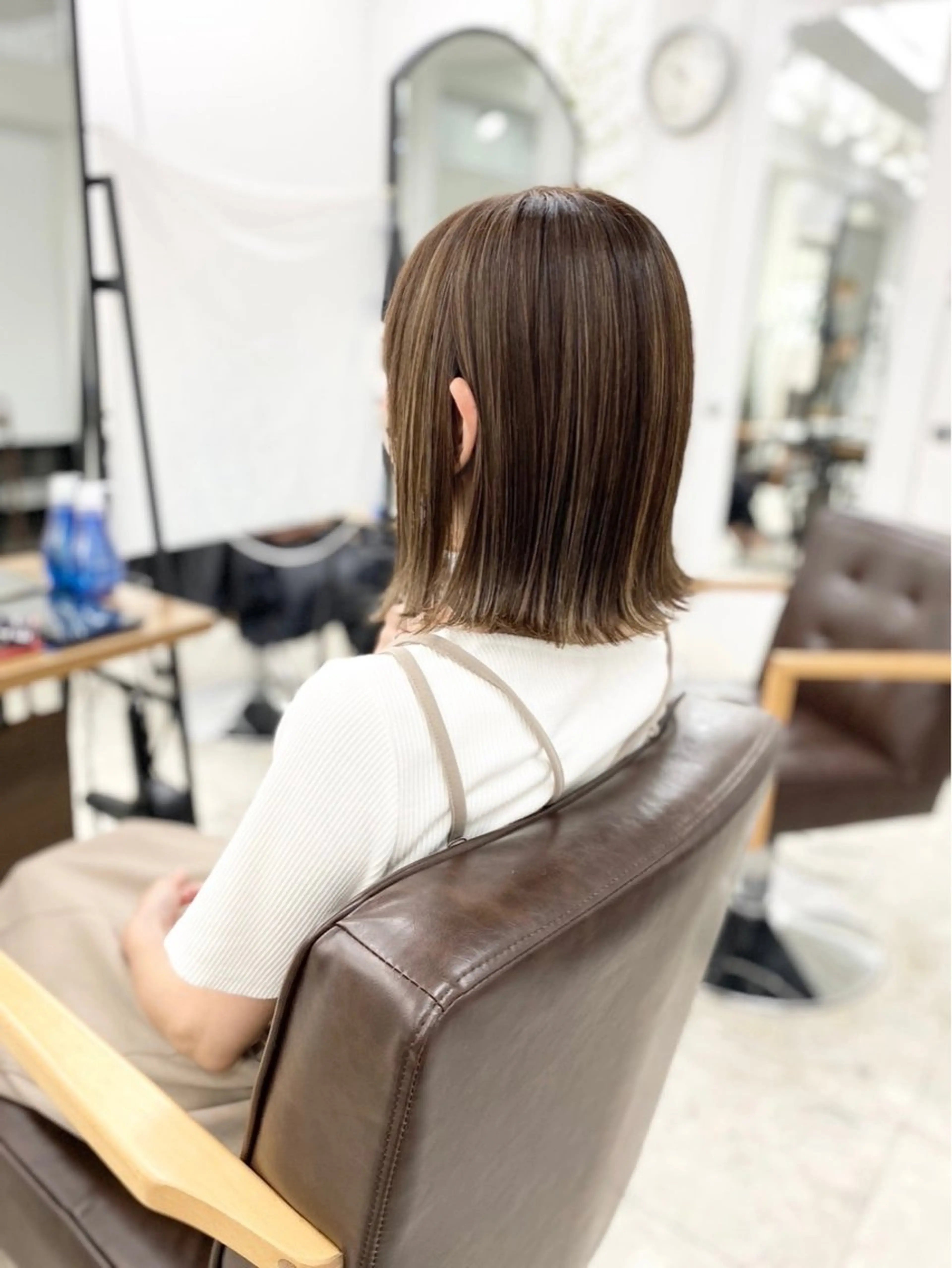 ミディアム カラー特化サロン プロデュース相武台前のヘアスタイル