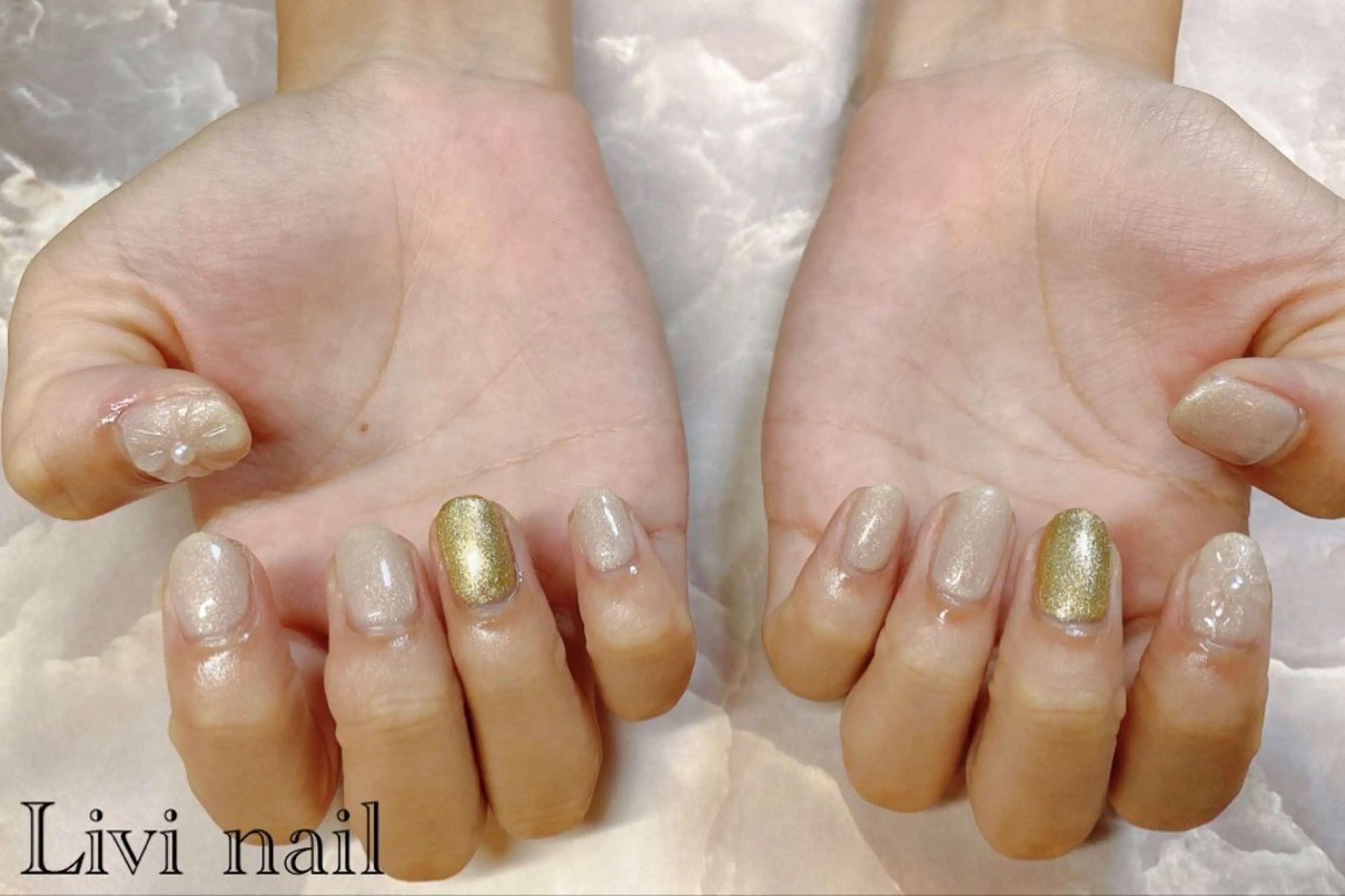 ネイル シンプルネイル nailsalon eplusのネイルデザイン