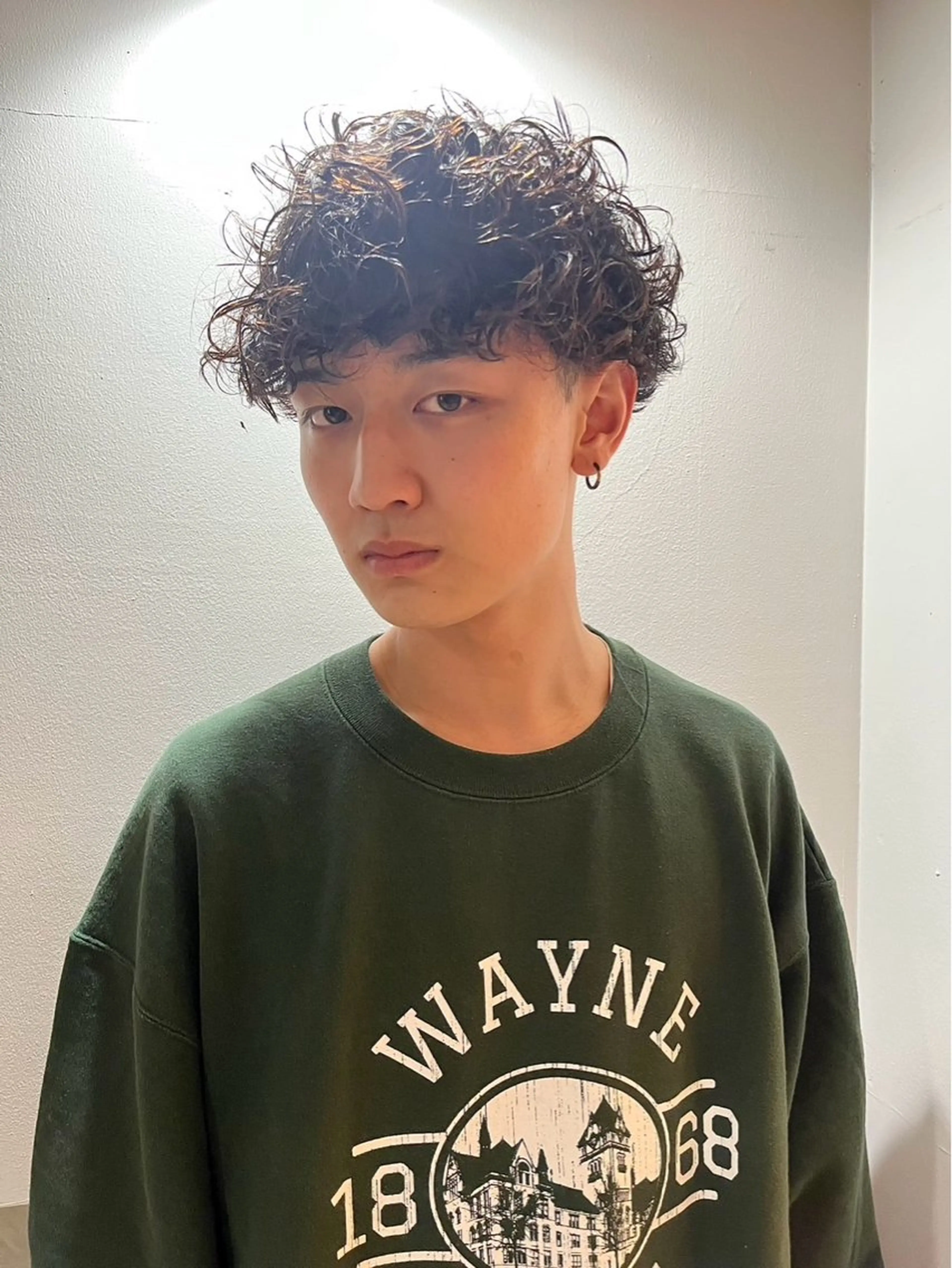 メンズ カット パーマ Pia hair design所属・【Pia】 セナ/ハイトーンのヘアスタイル