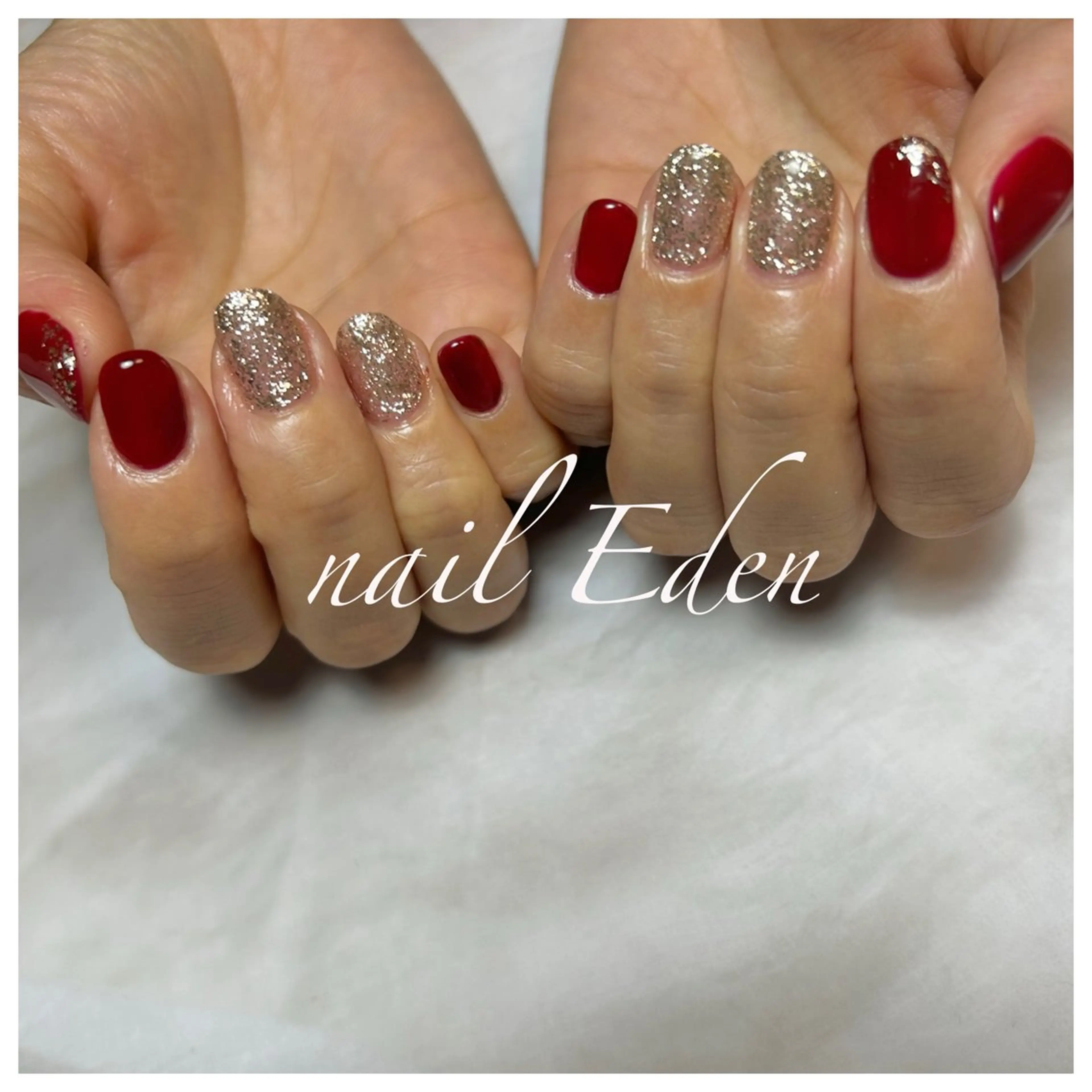 ネイル 持ち込み ハンドネイル ハンドケア Eden　private nail saron所属・Eden ♾️のネイルデザイン