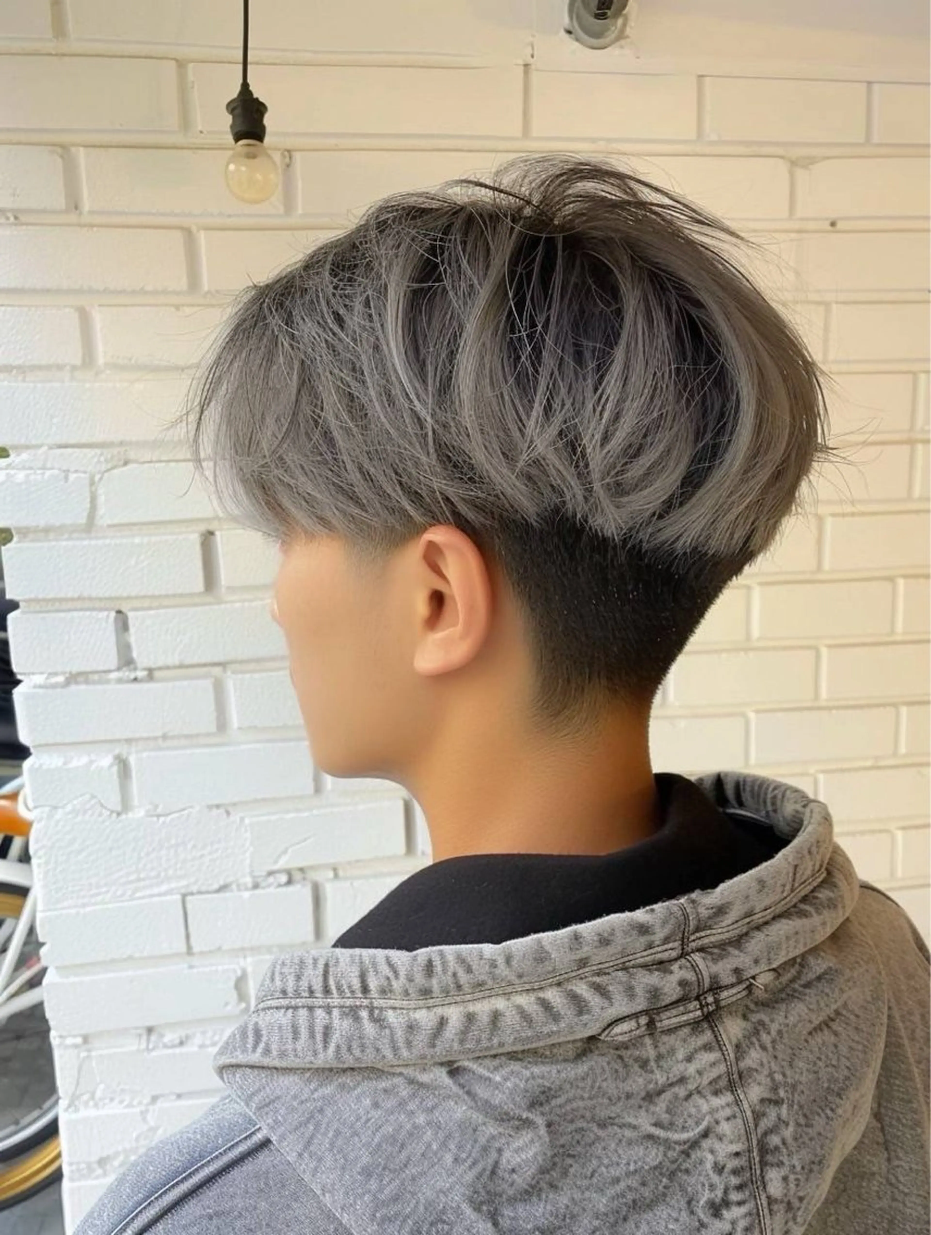 カラー メンズ カット ヘアカラー ふくむら ゆうかのヘアスタイル