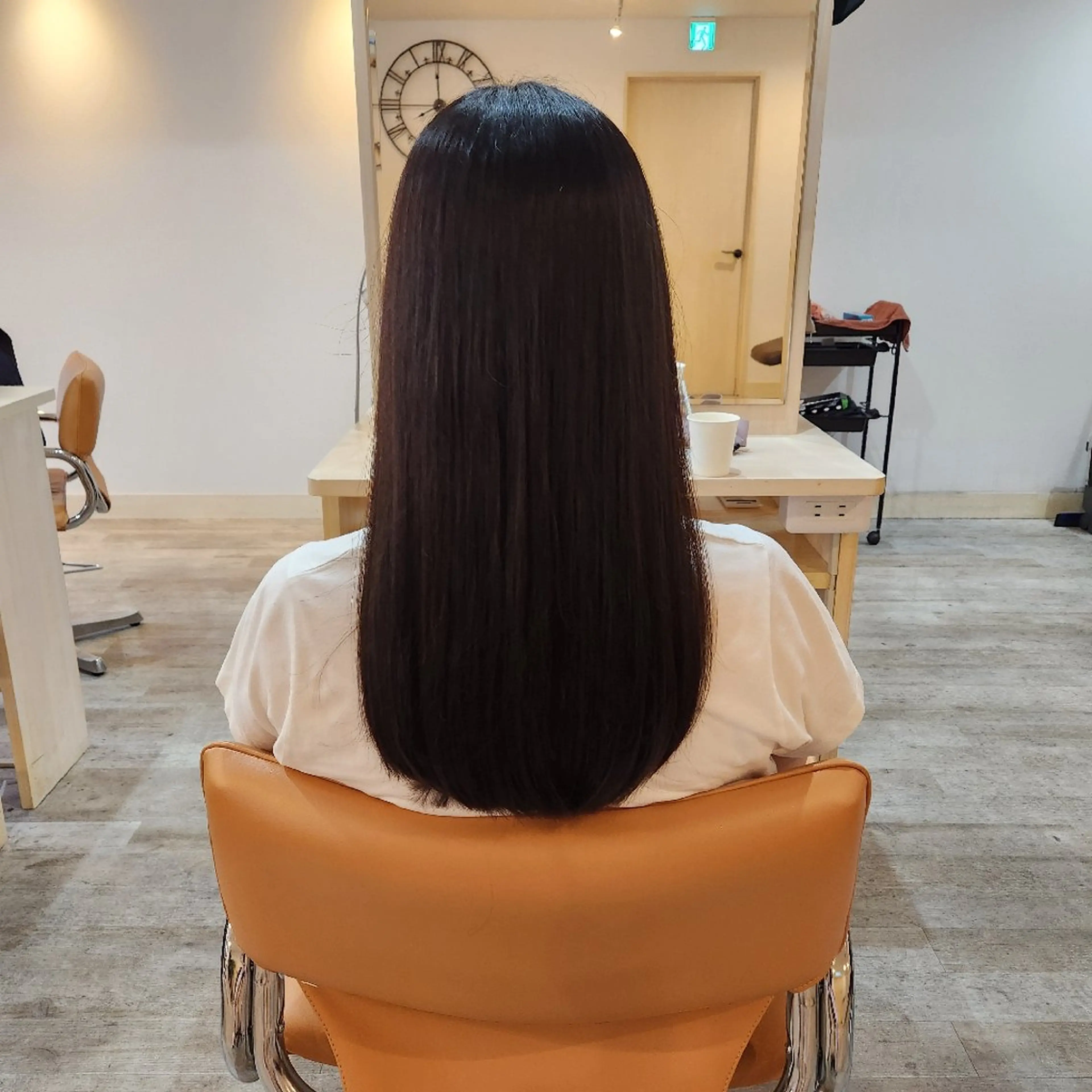 カット+酸性ストレート+1STEPトリートメント( ・∀・)ﾉの写真