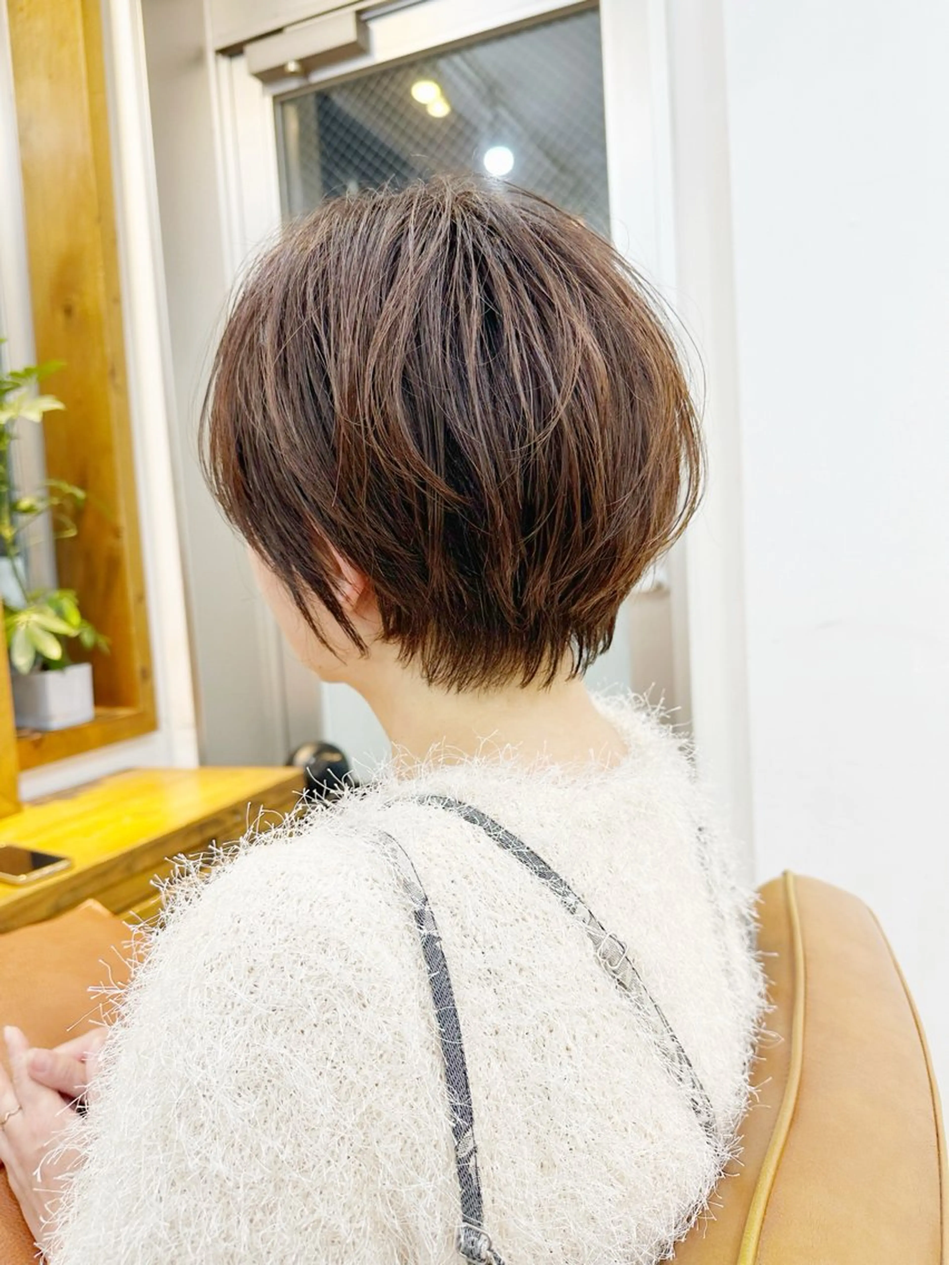 ショート カラー カット ヘアカラー newline銀座所属・銀座ショート/ 大人ショート/金子涼のヘアスタイル