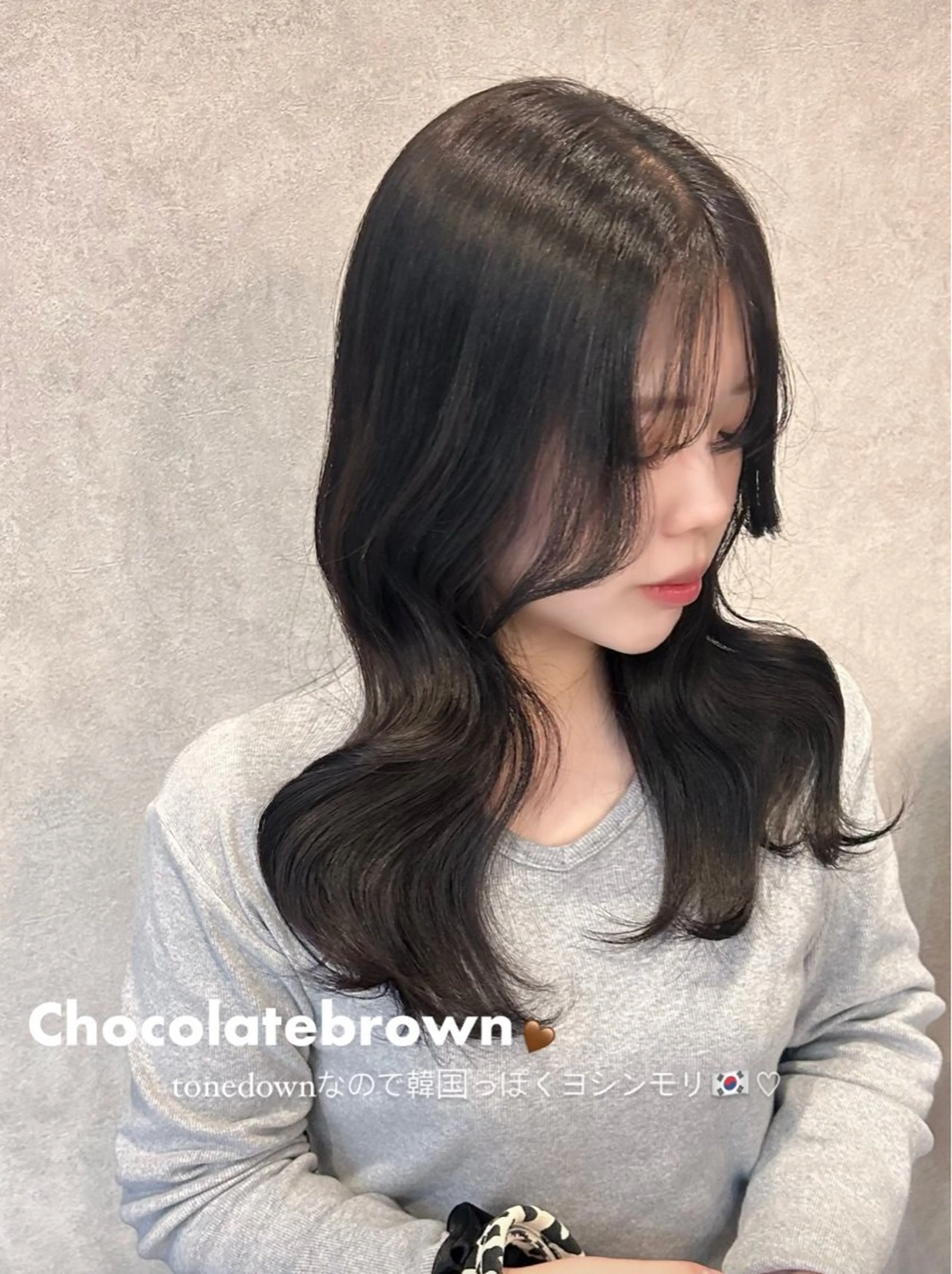セミロング ヘアカラー Grandoll Ralis店のヘアスタイル