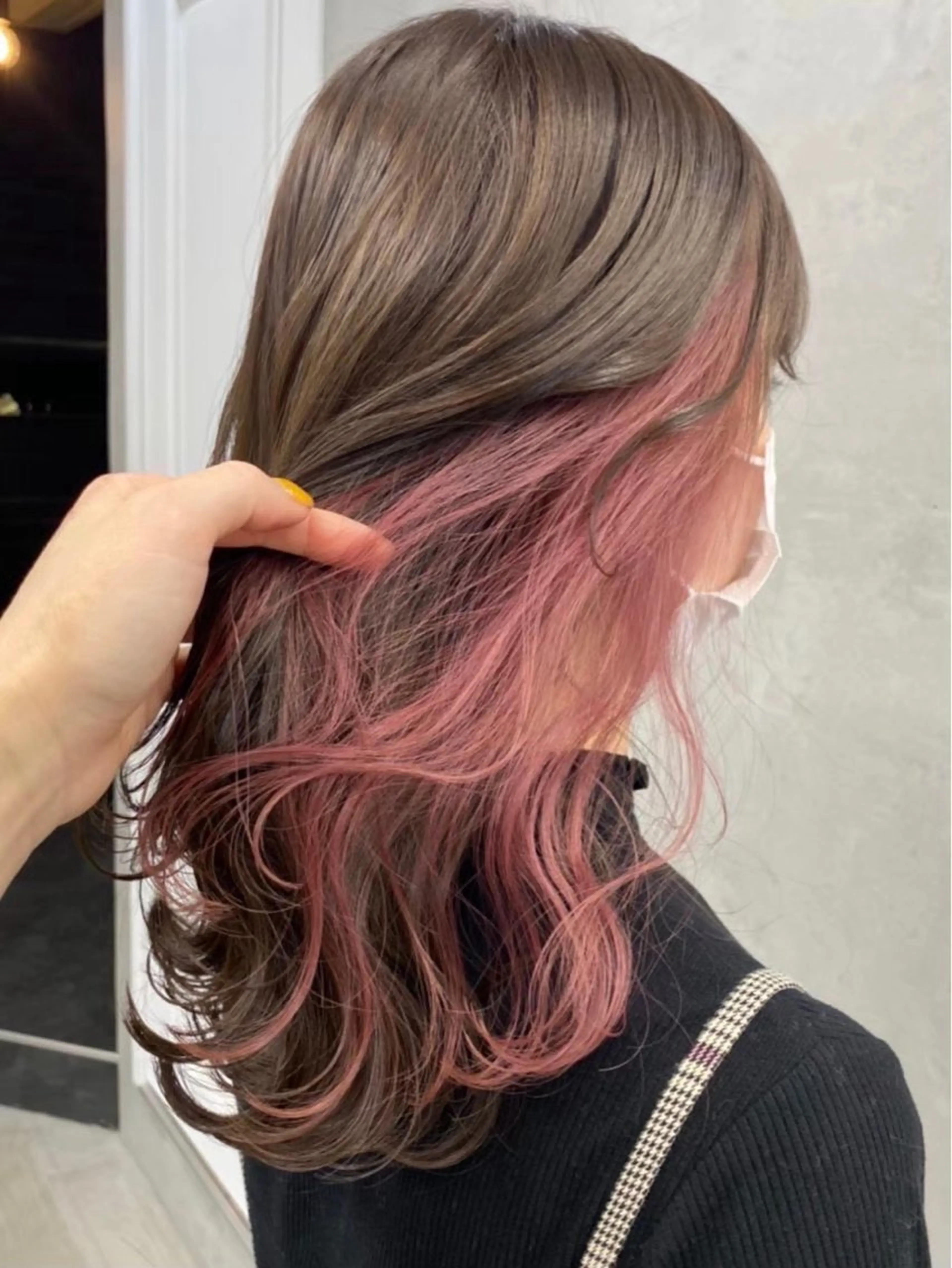 カラー ヘアカラー トリートメント レイヤー/推しカラー Hanaのヘアスタイル