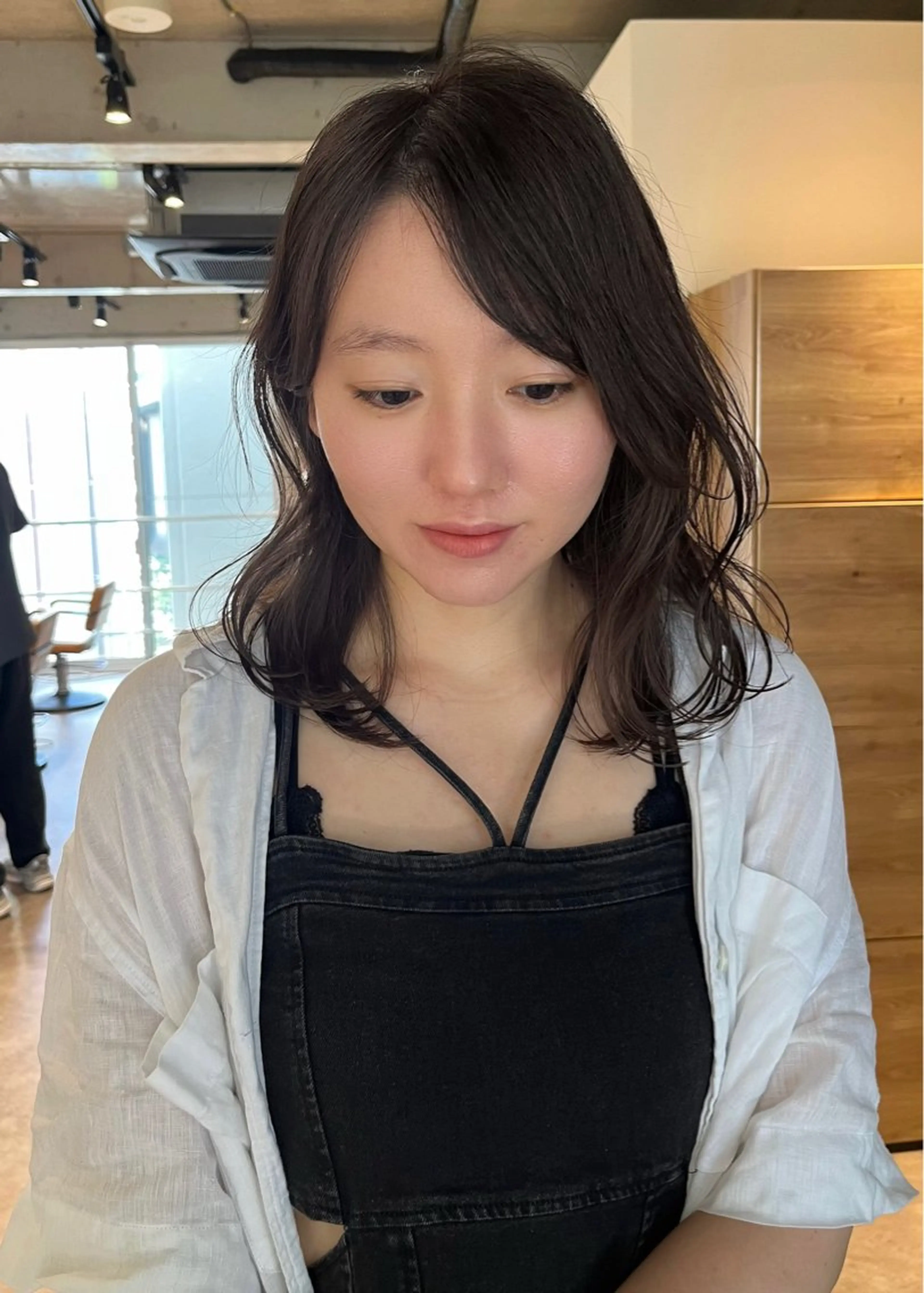 ミディアム カット ヘアカラー davin中目黒 KATOのヘアスタイル