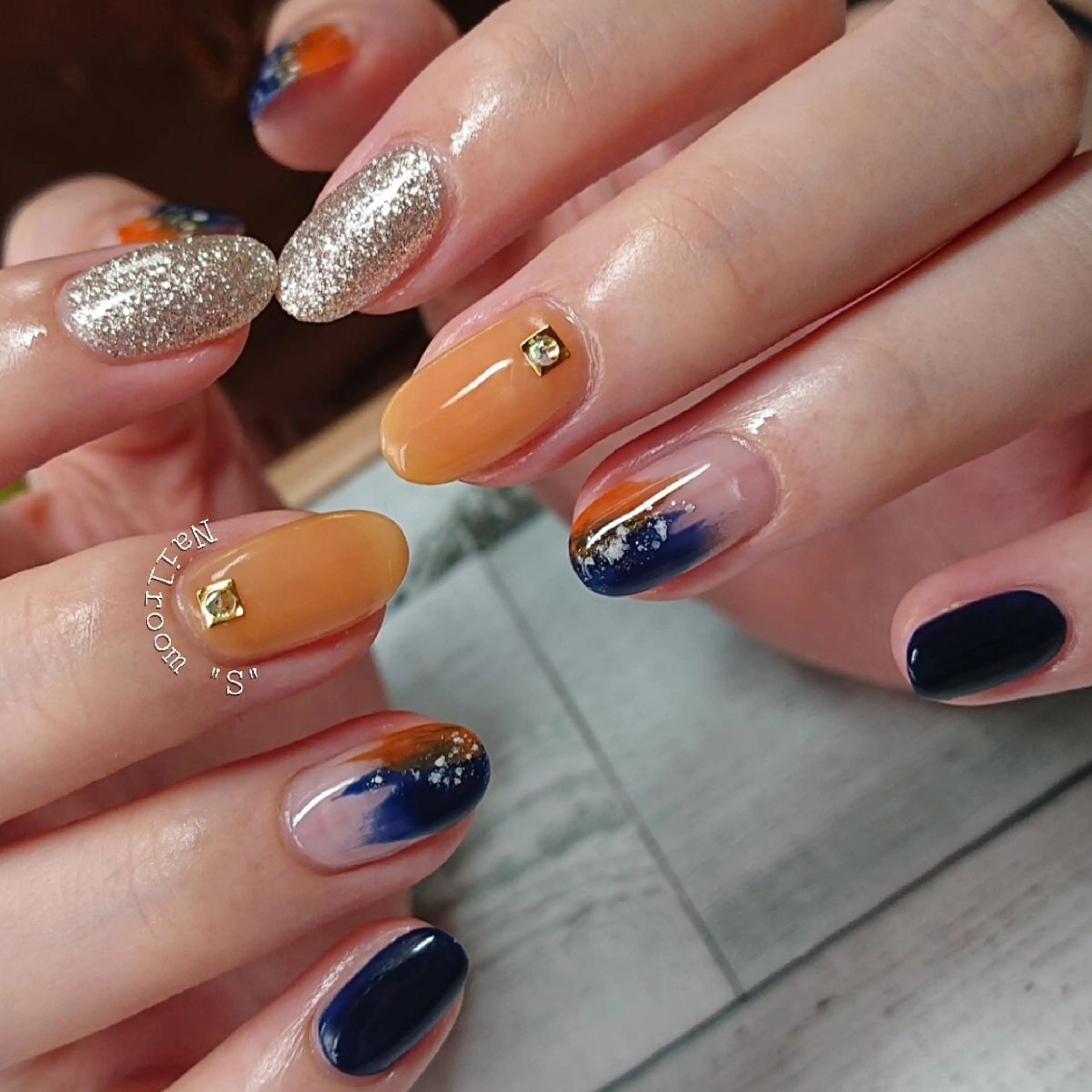 ネイル アートネイル Nail room  "S"  SAKAIのネイルデザイン
