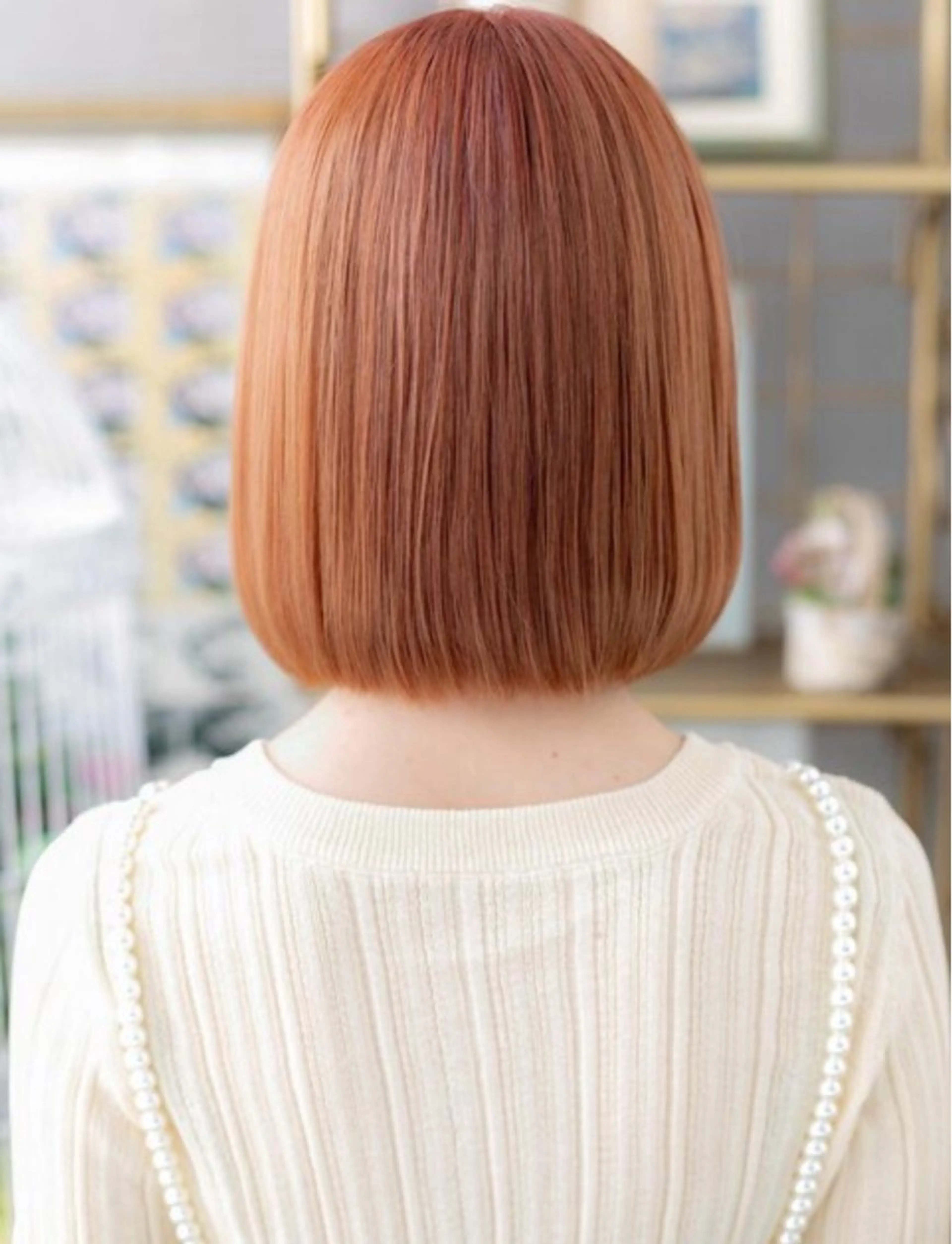 ミディアム カラー ヘアカラー 艶髪カラー🤍ྀི 強矢　美紗希🩷ྀིのヘアスタイル