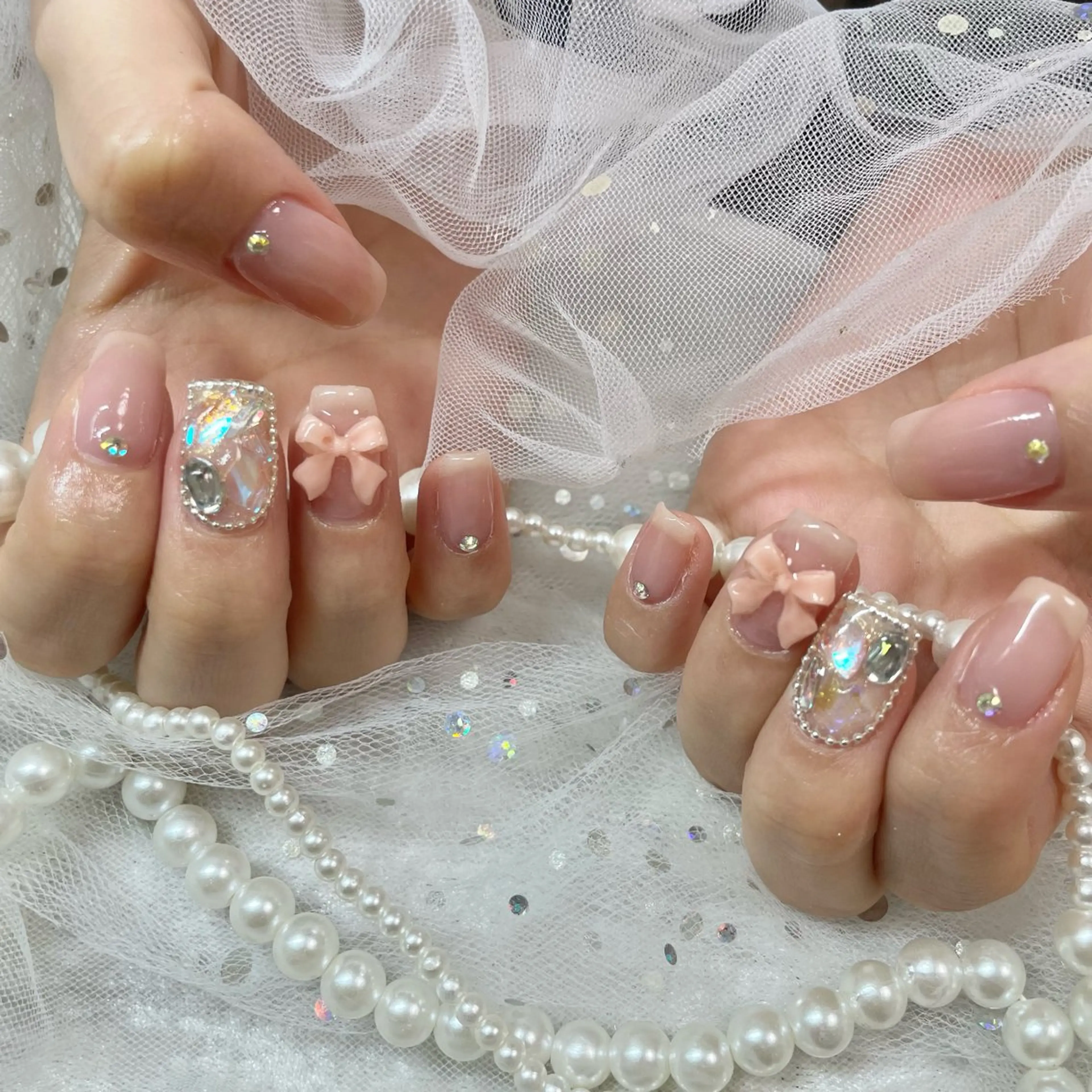 ネイル ワンホンネイル 🎀AYAKO 🎀中韓ネイルのネイルデザイン