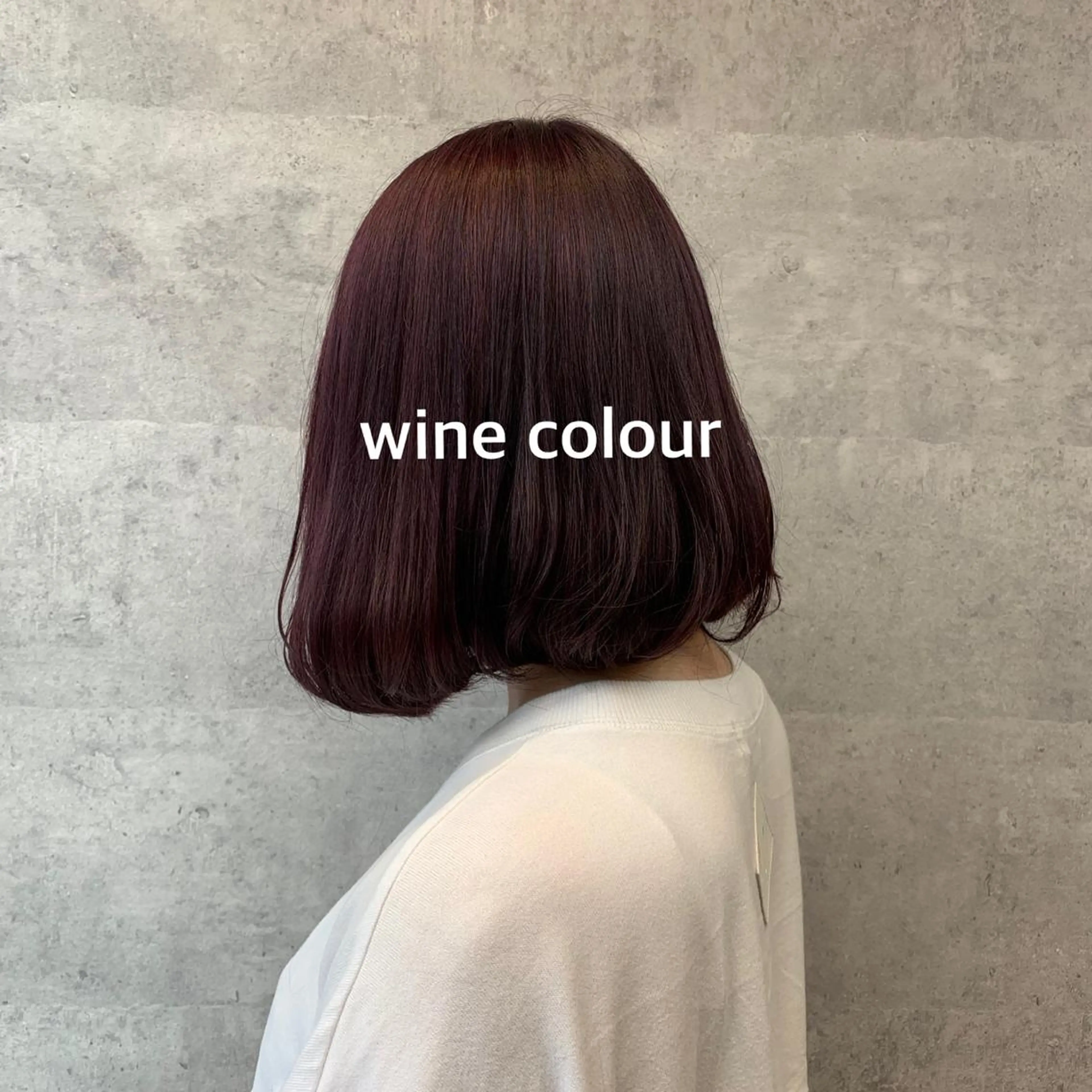 ミディアム カラー ブリーチ ラベンダーカラー ピンクカラー ピンクラベンダー ヘアカラー Chara Chalone所属・今野 美栄のヘアスタイル