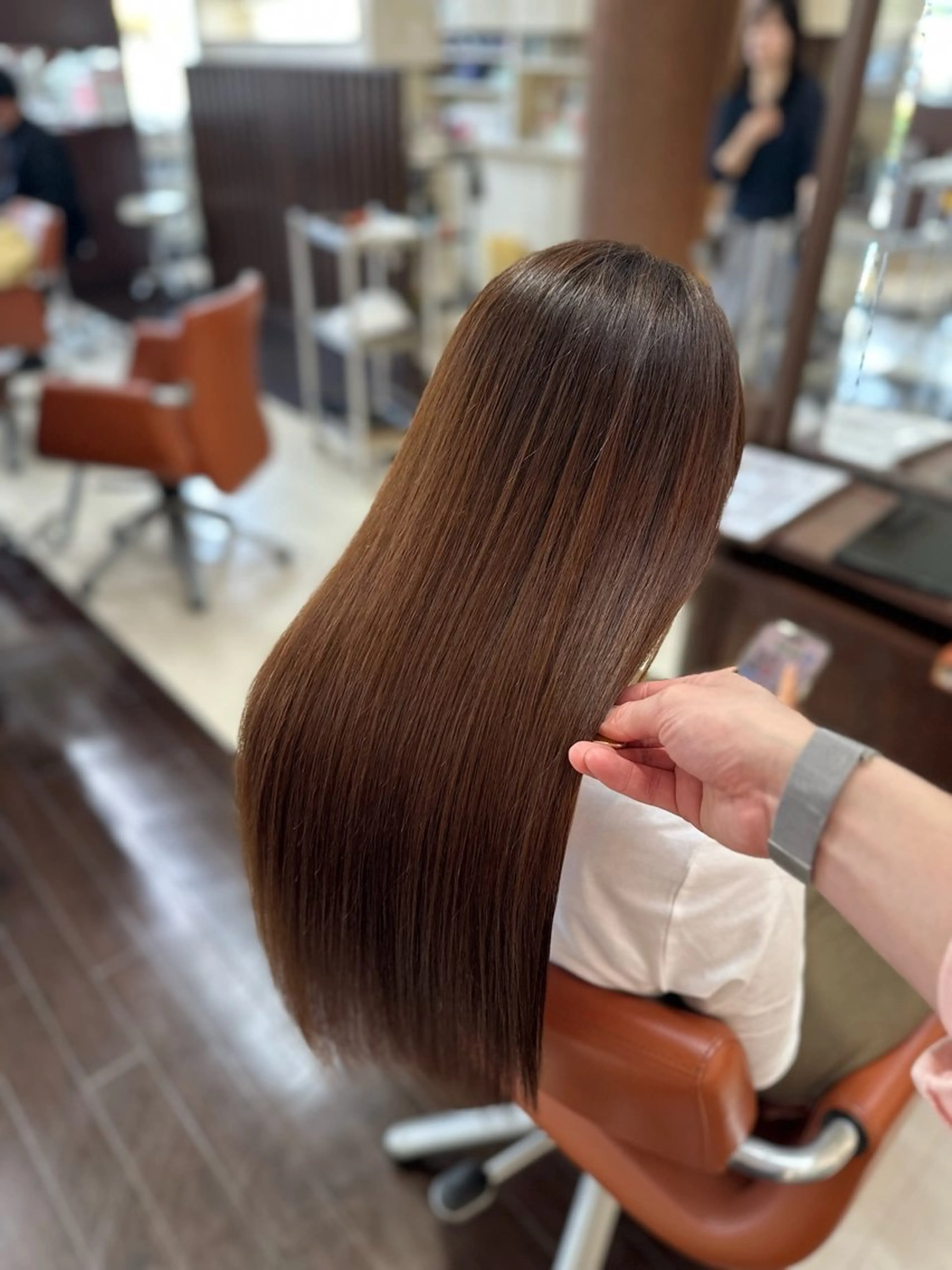 ロング 髙宮壮真/メンズ 🍑暖色カラー🍑のヘアスタイル