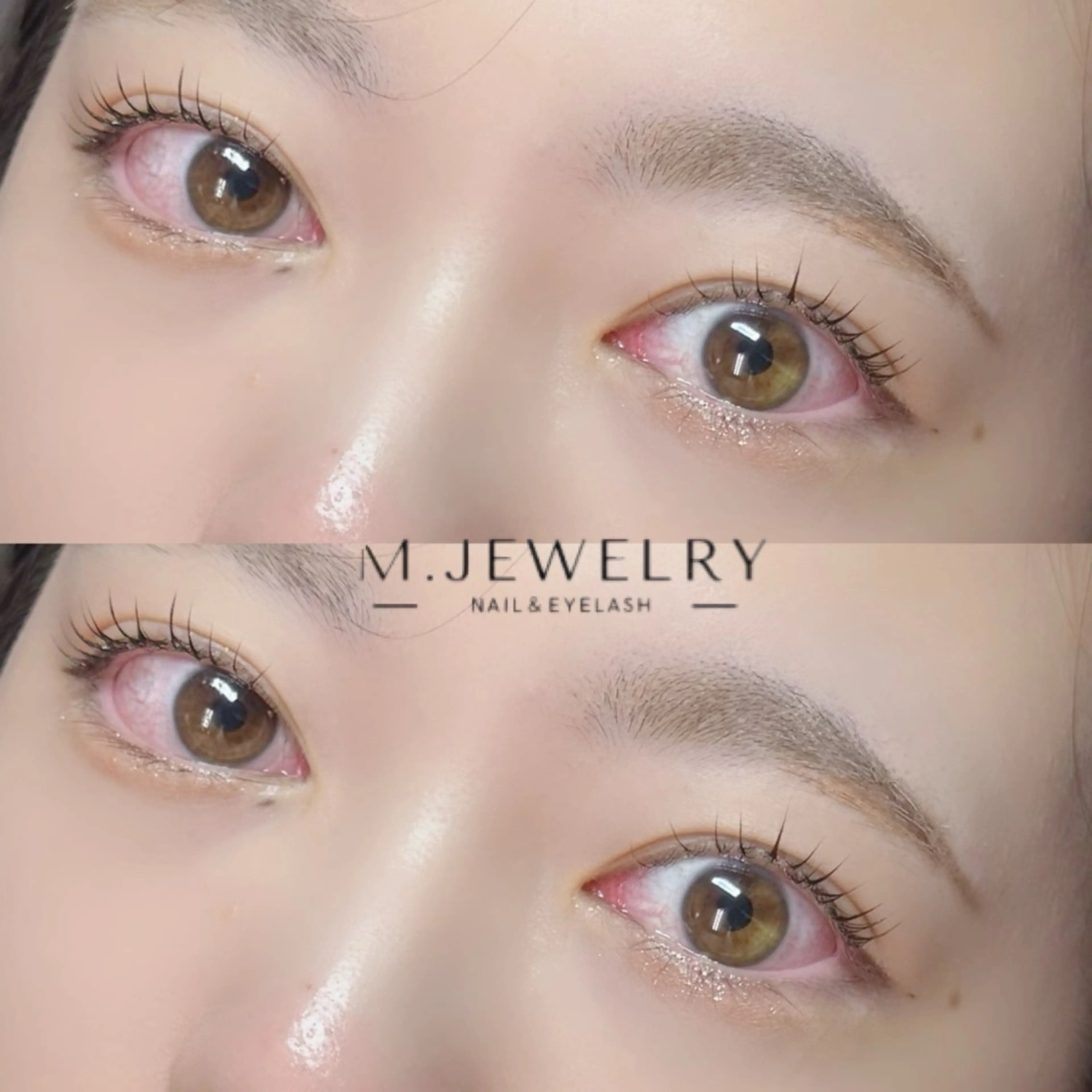 マツエク・マツパ M.jewery Aoiのマツエク・マツパデザイン