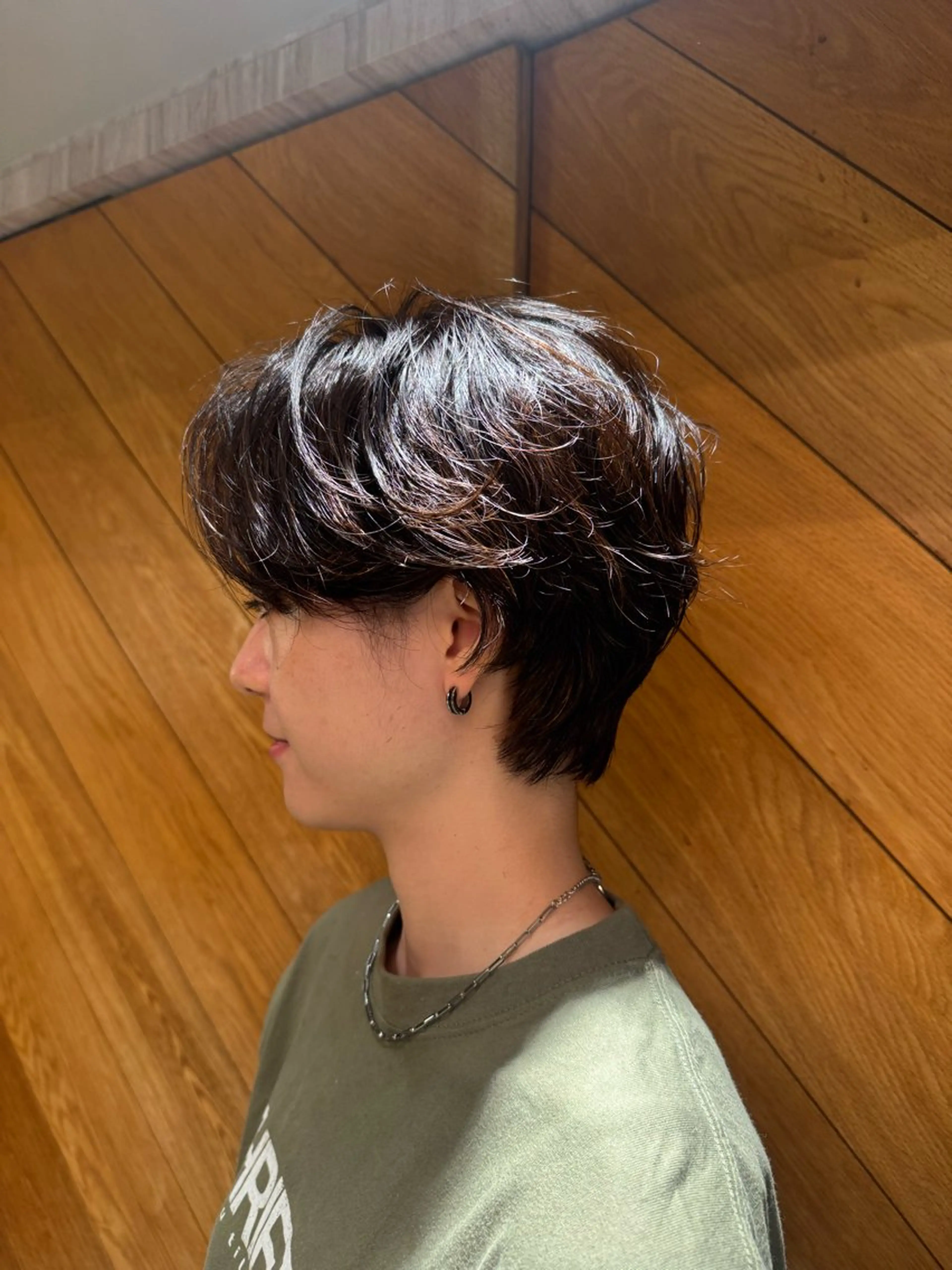 ショート パーマ ハンサムショート ショートヘア ニュアンスパーマ ✨ショートヘア ✨ロイのヘアスタイル