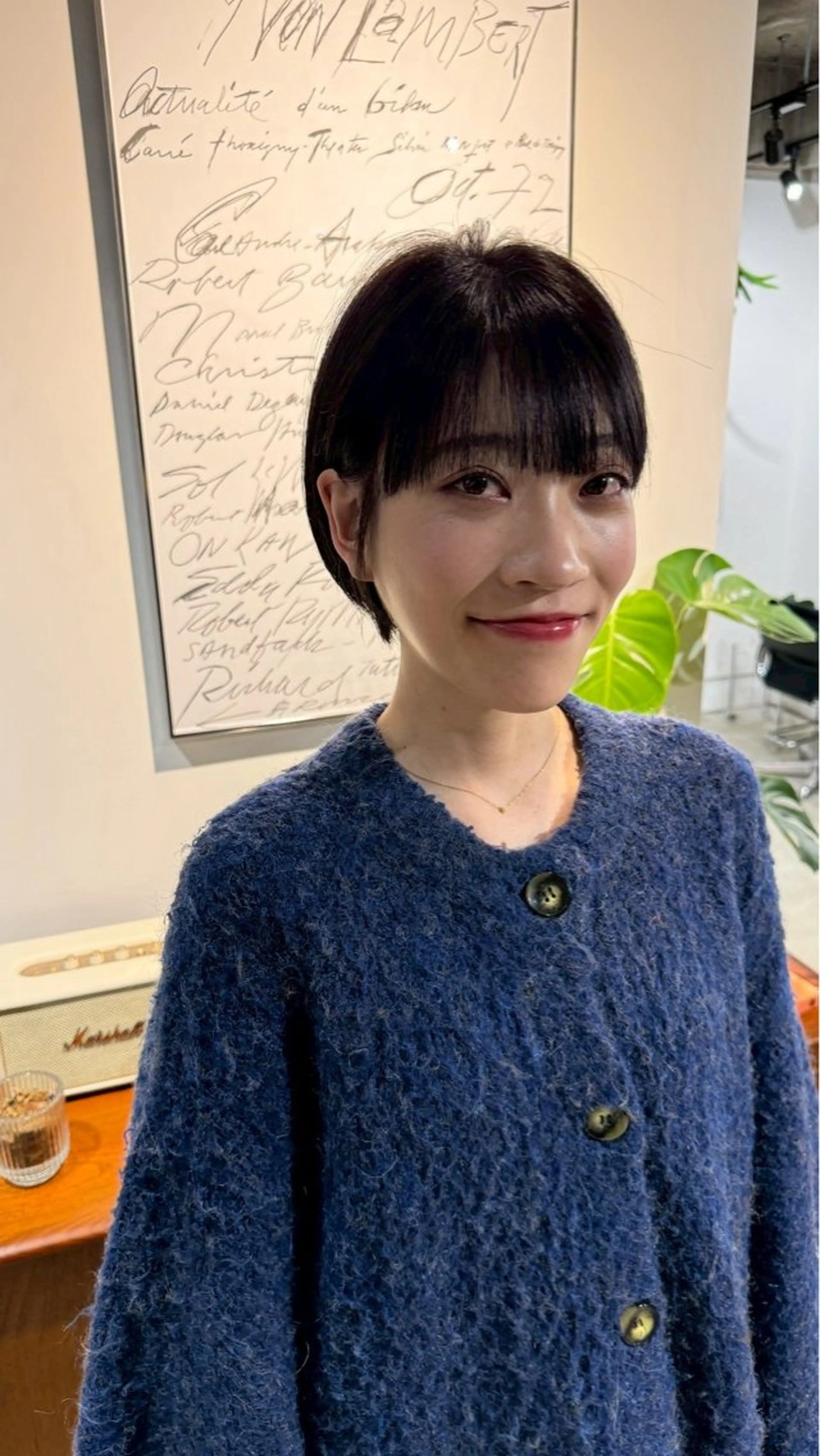 ショート カラー 黒髪 ショートヘア her所属・kaito /都立大学herのヘアスタイル