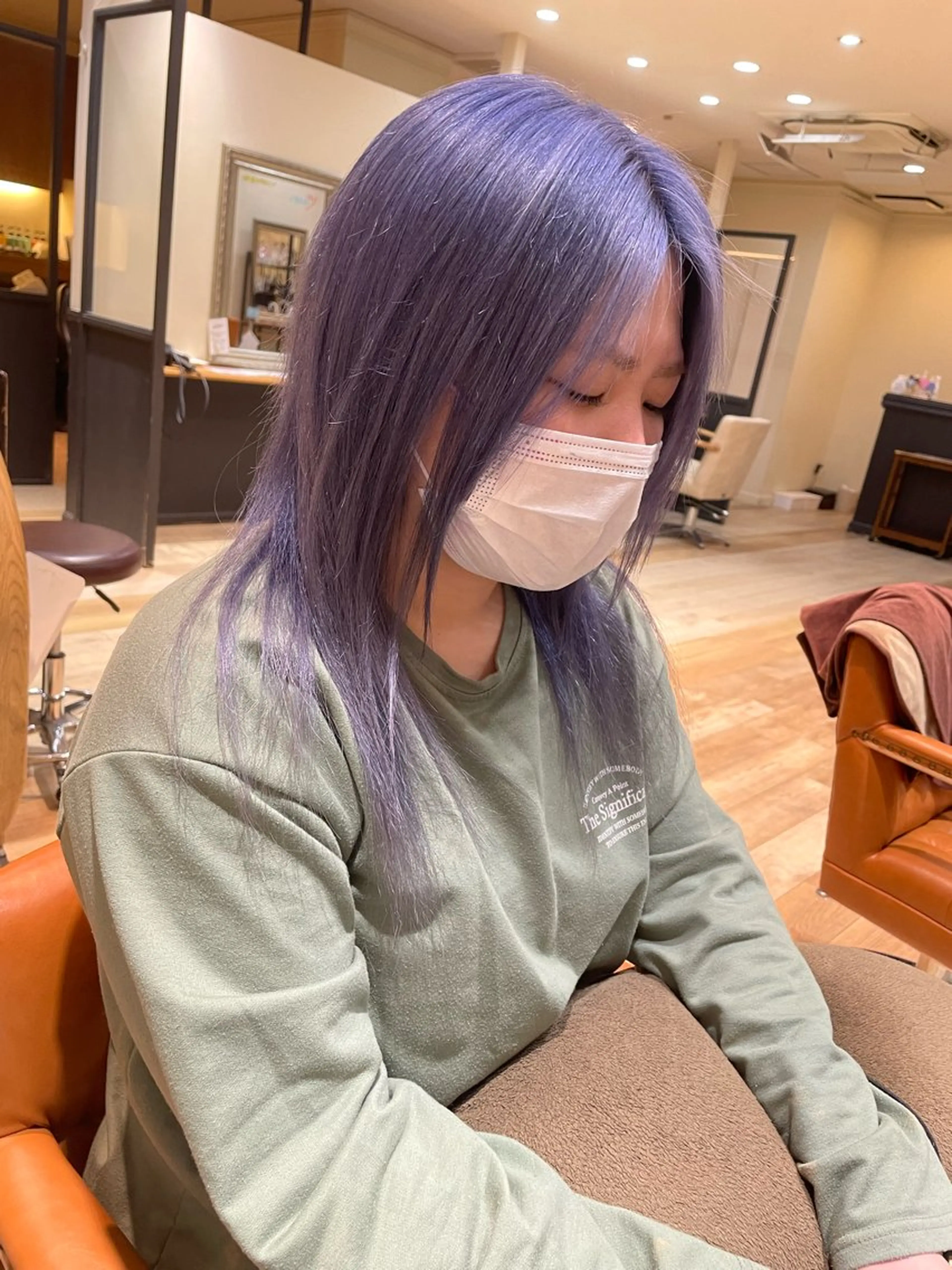 ロング 亀川蓮 Agu hairのヘアスタイル