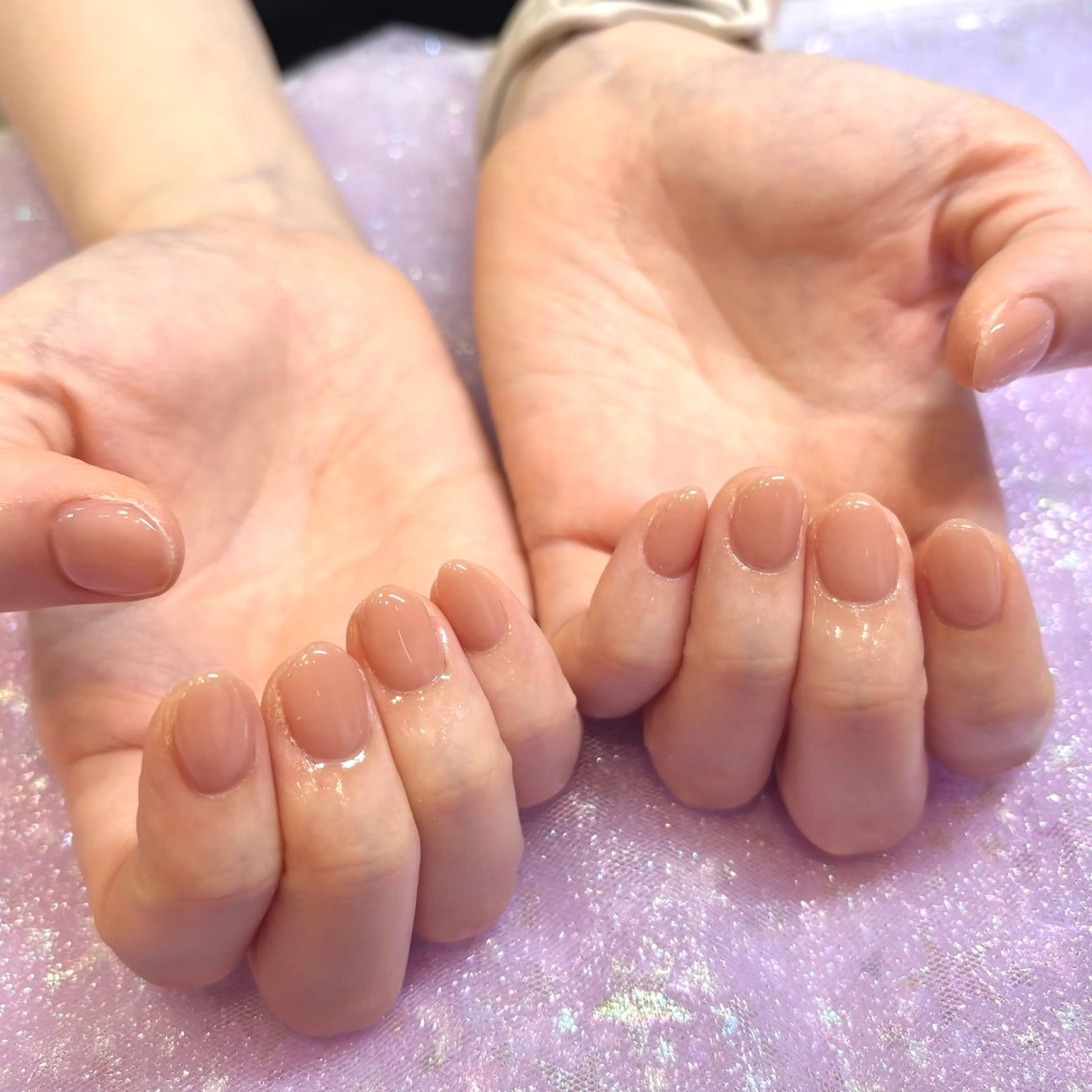 ネイル ワンカラーネイル ハンドネイル Nail Salon too.所属・maho ‪‪☺︎‬のネイルデザイン