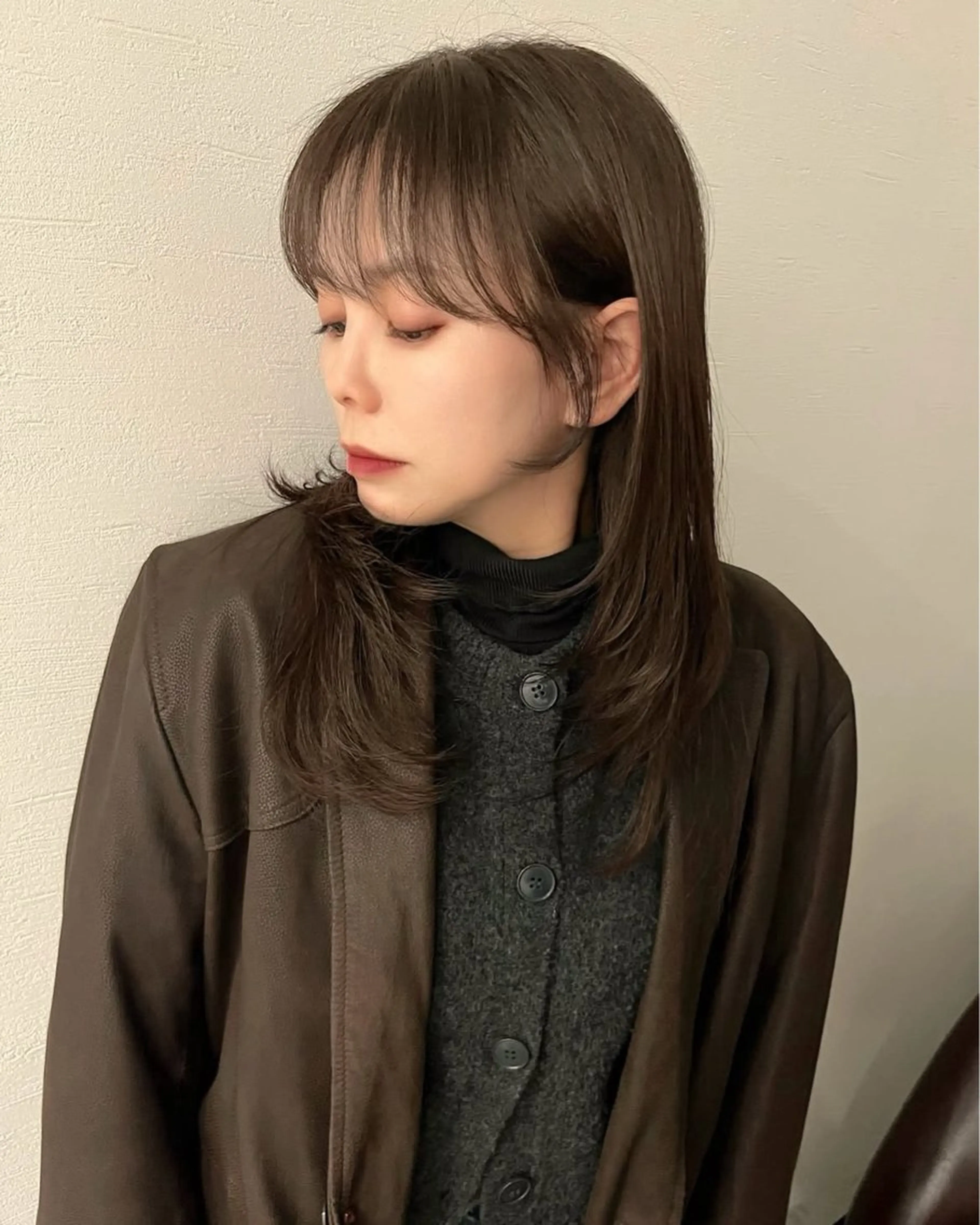 セミロング ヘアカラー ゆいな / 大阪美容室のヘアスタイル