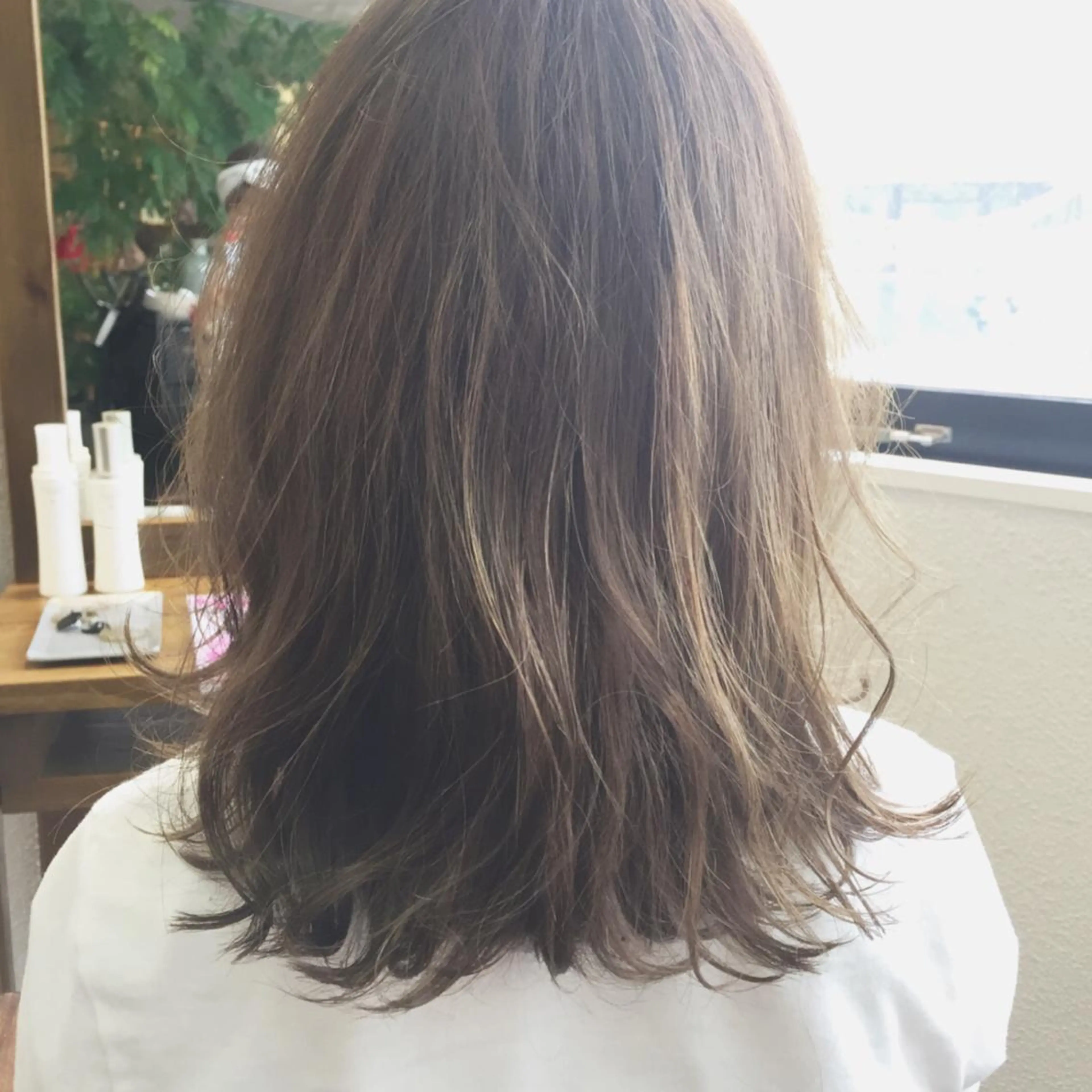 カラー ベージュカラー 透明感カラー ハイライトカラー 小木曽智美 /ボブ/ショートのヘアスタイル