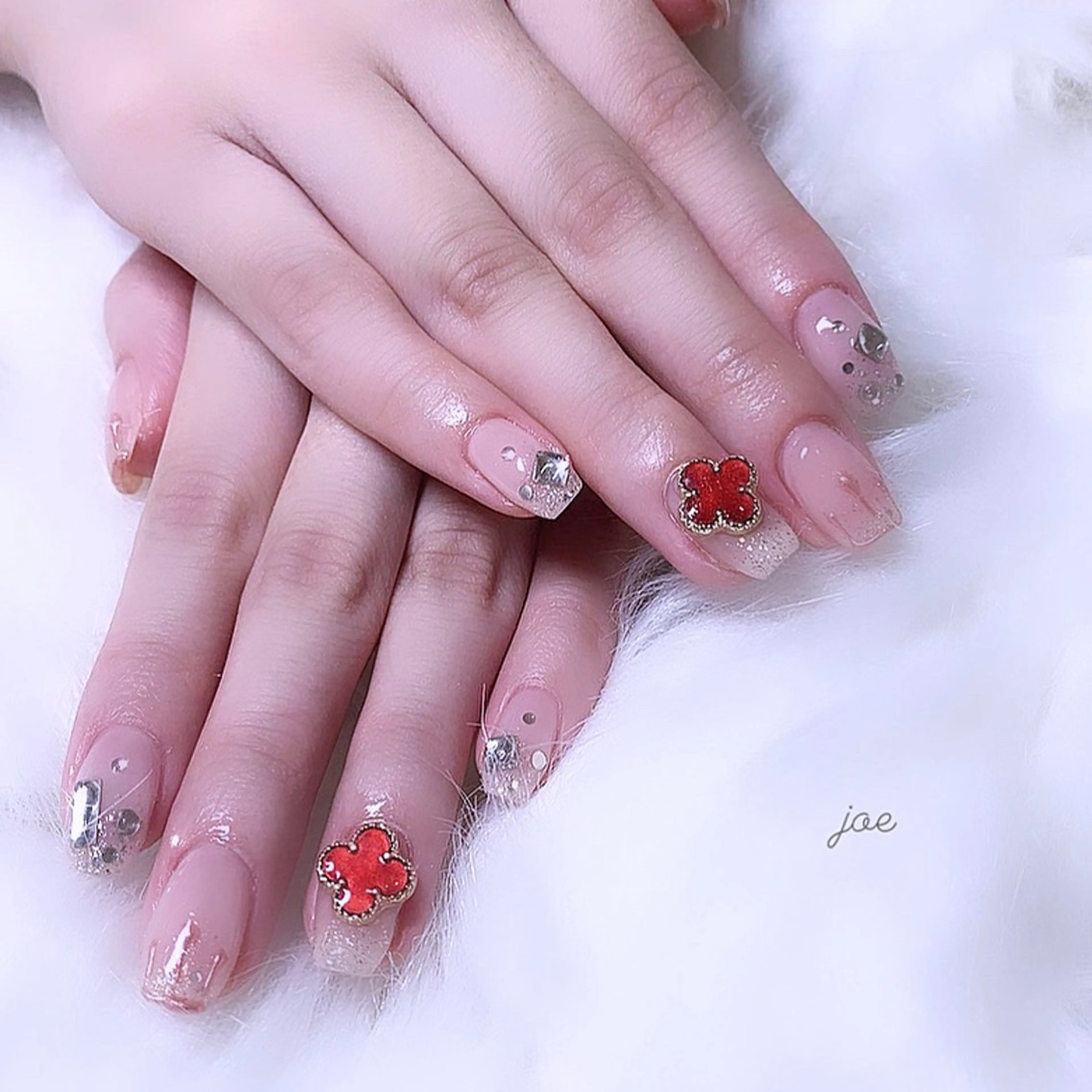 ネイル ミラーネイル EstheSalon J.o.e /石堂のネイルデザイン