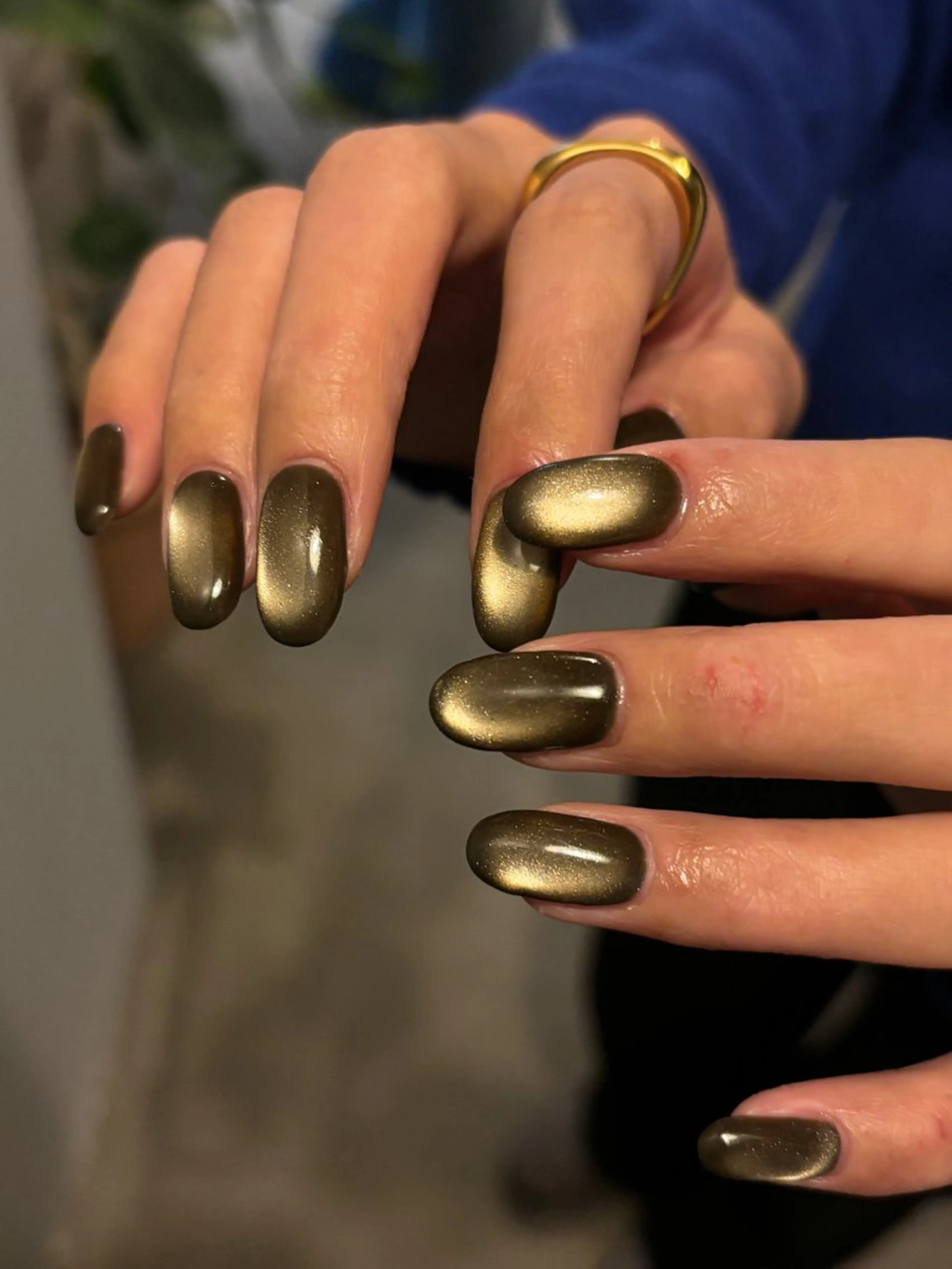 ネイル マグネットネイル ハンドネイル sister  mohawk所属・chika ／ nailのネイルデザイン