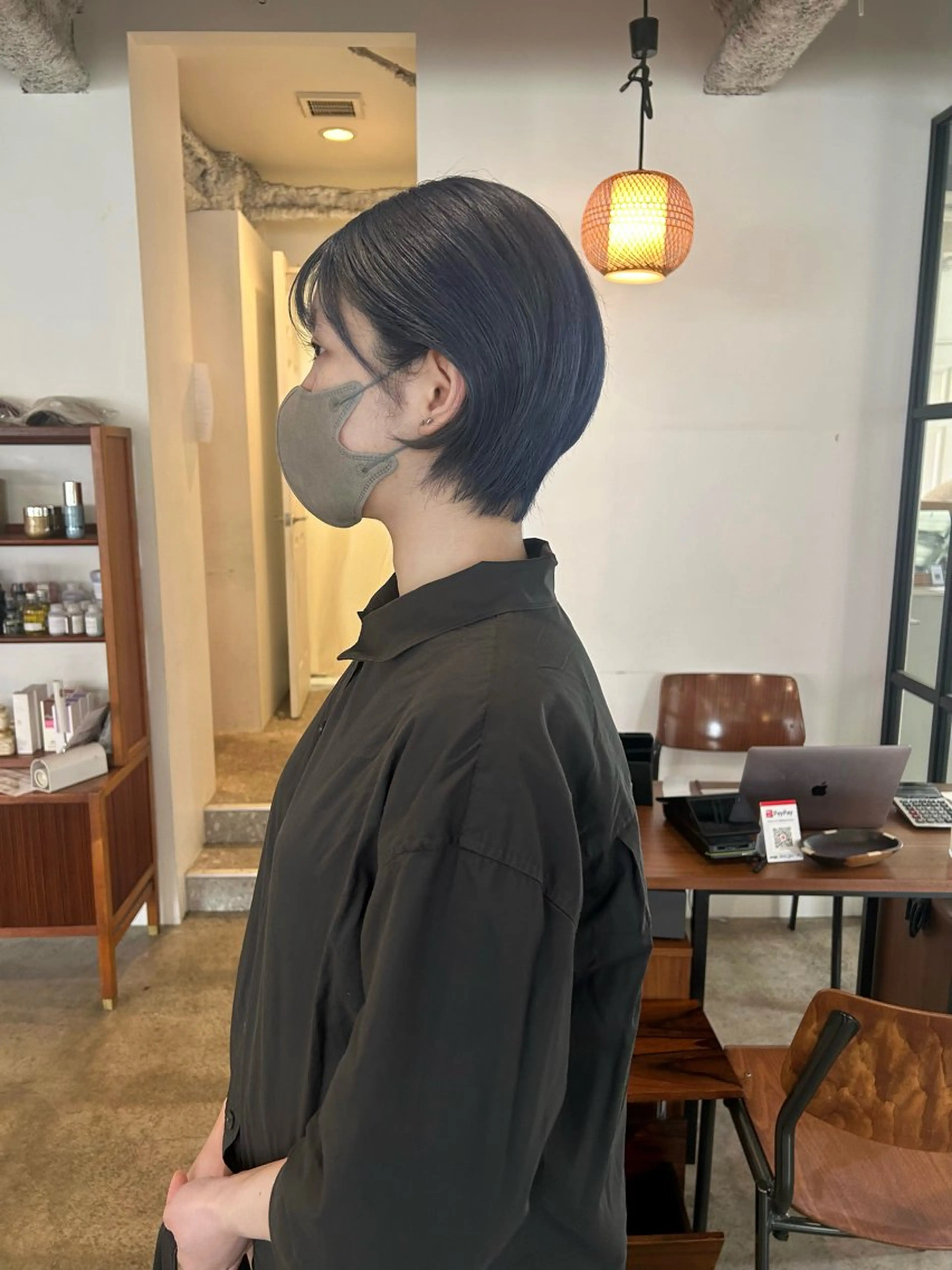 ショート カラー ヘアアレンジ カット ヘアカラー 🎀suzuna 透明感colorのヘアスタイル