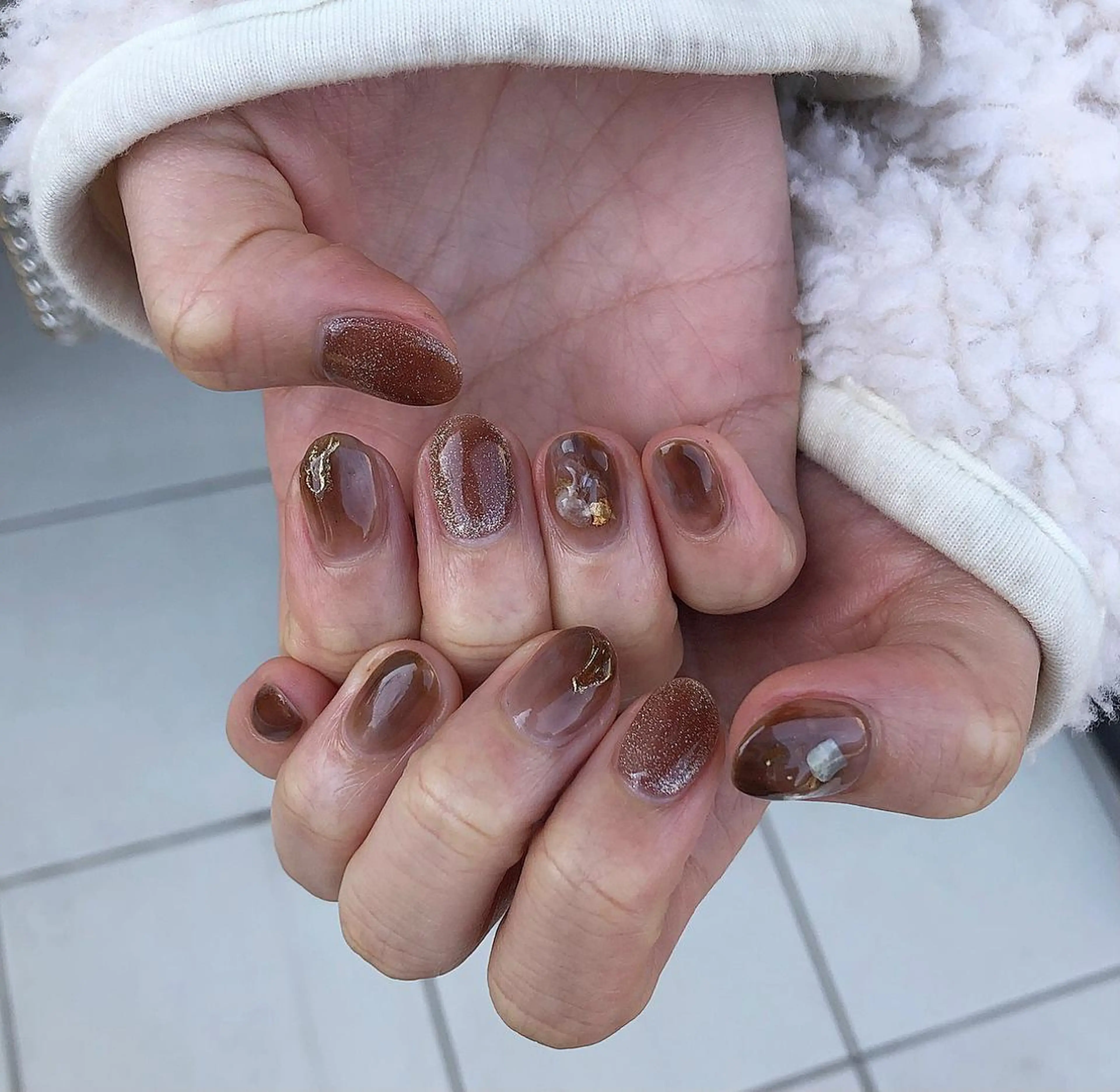 ネイル ハンドネイル émus nail Mamiのネイルデザイン