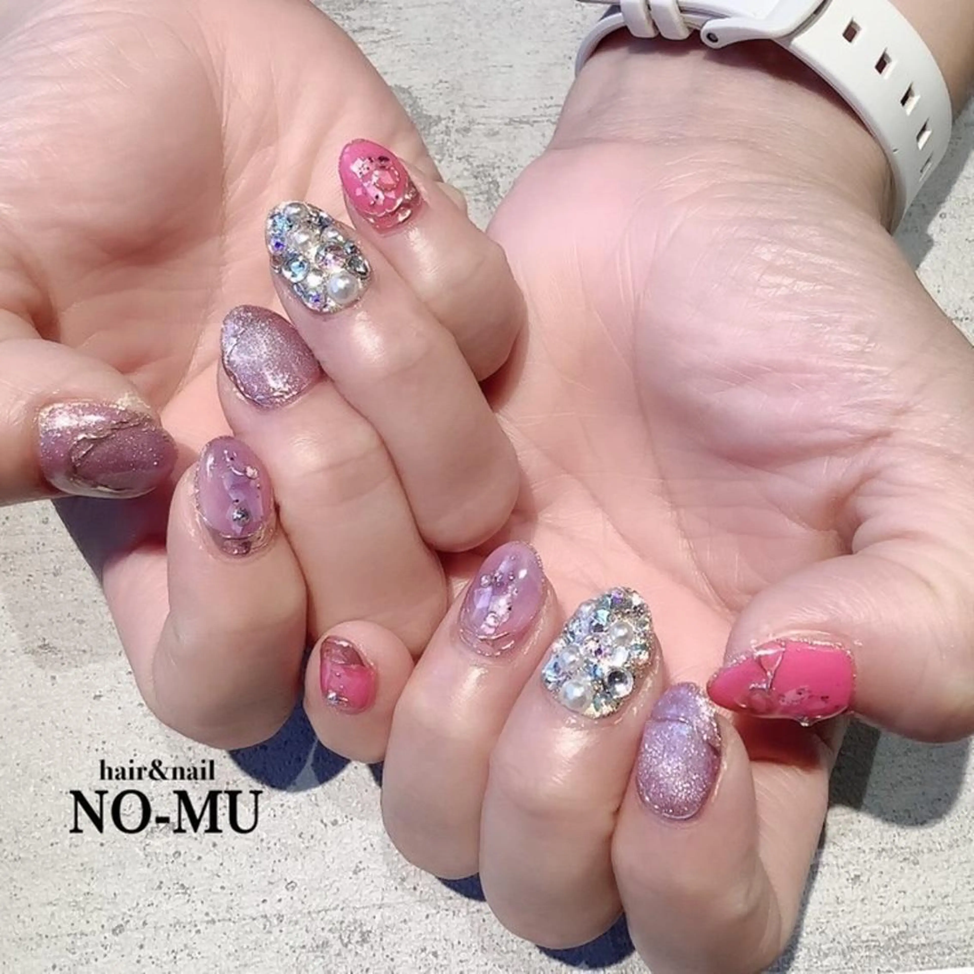 ネイル ハンドネイル hair＆nail NO-MU所属・hair＆nail NO-MUのネイルデザイン