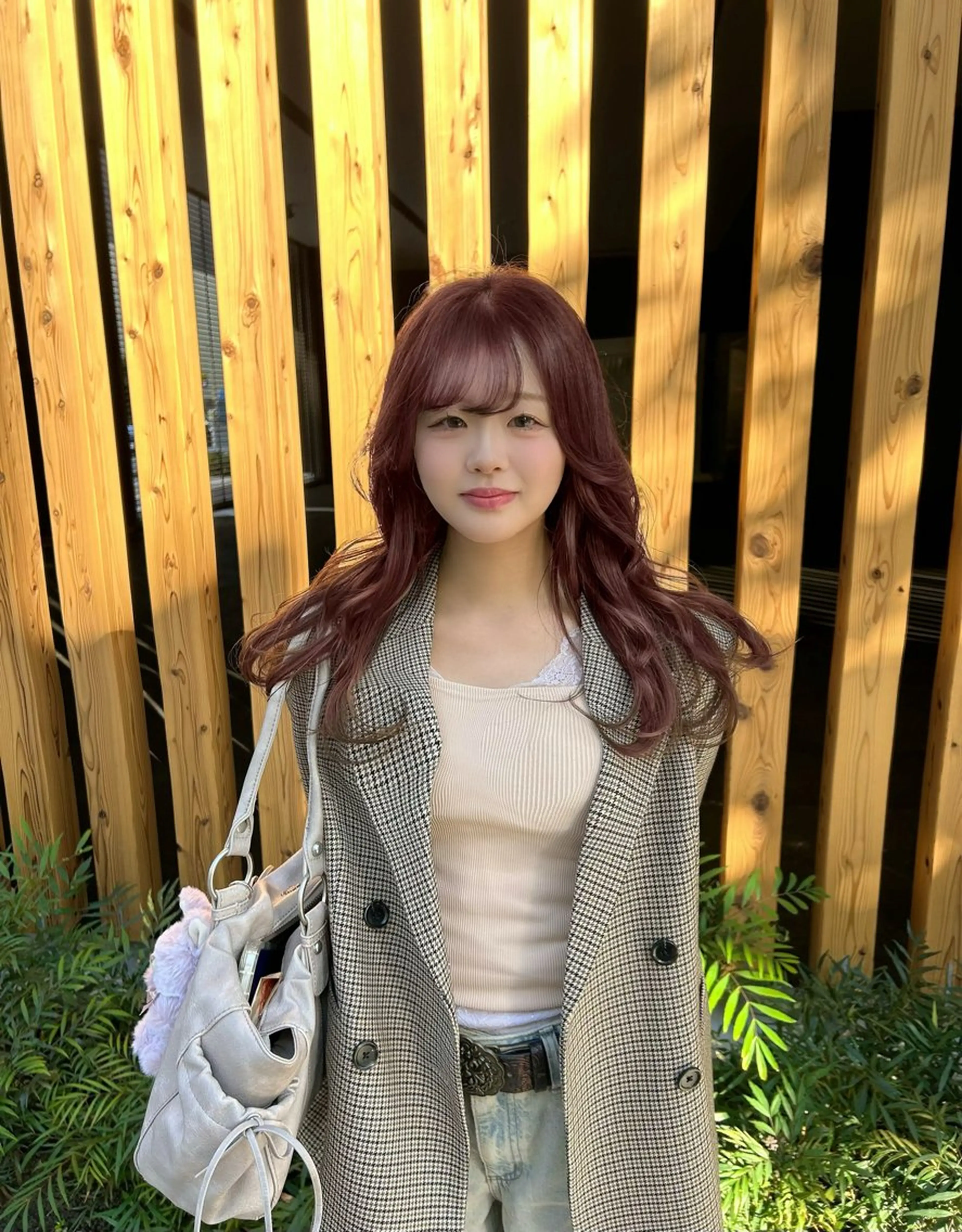 ロング カット ヘアカラー トリートメント 名古屋/伏見/花屋 併設/不破新のヘアスタイル