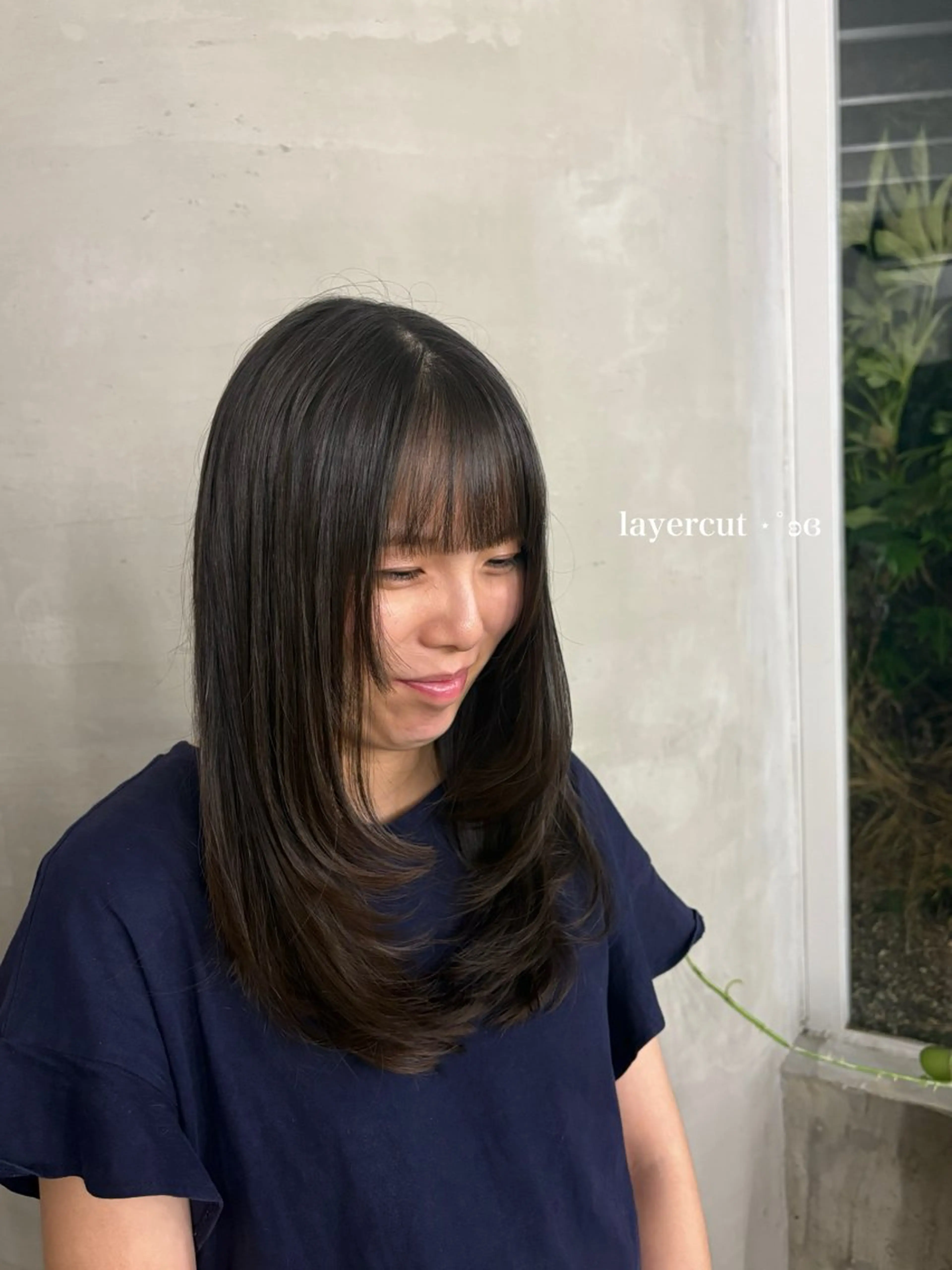 ロング レイヤーカット Hair salon BOB所属・🎀︎maho/暖色 /透明感カラー‎🤍のヘアスタイル