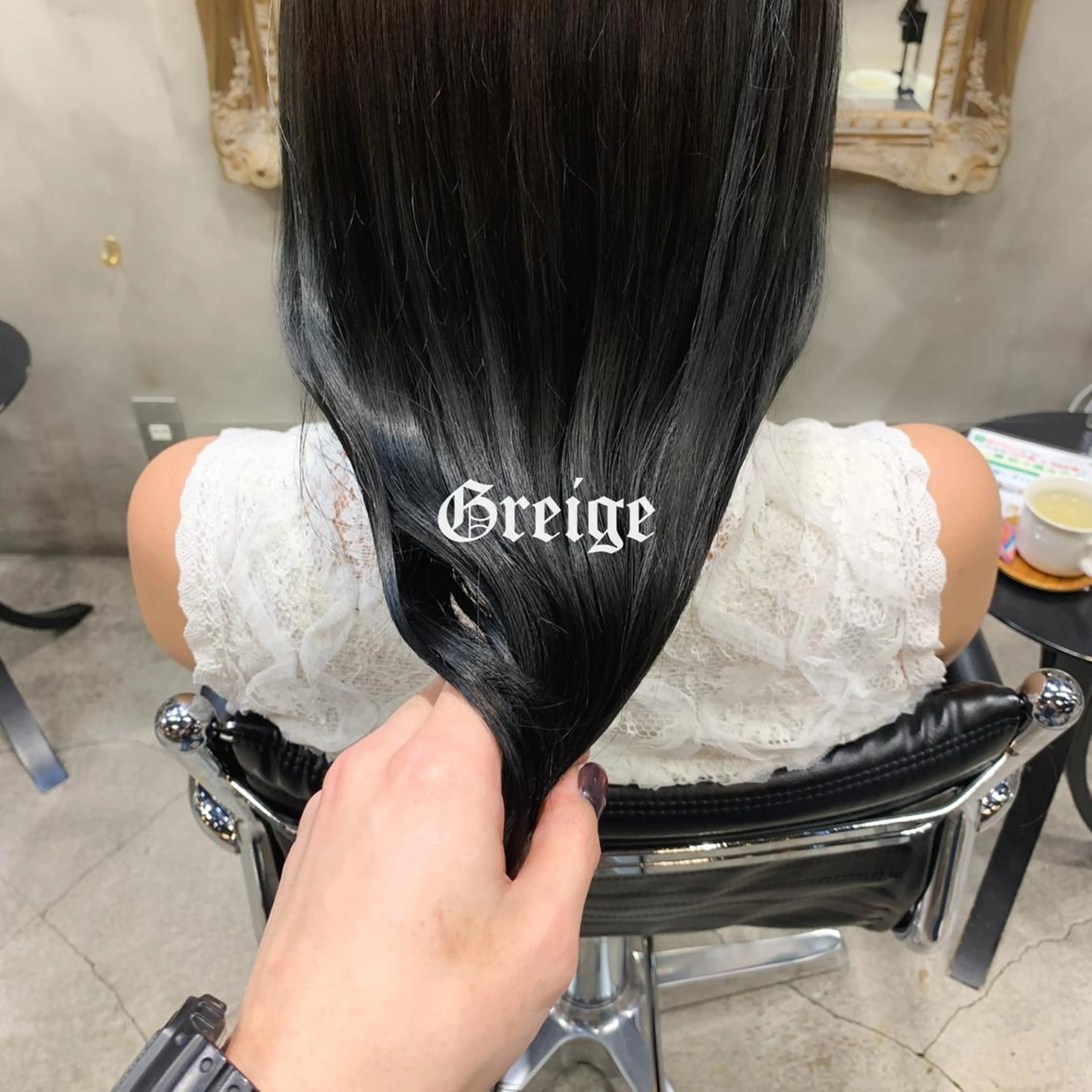ミディアム カラー メンズパーマ特化 Gakutoのヘアスタイル