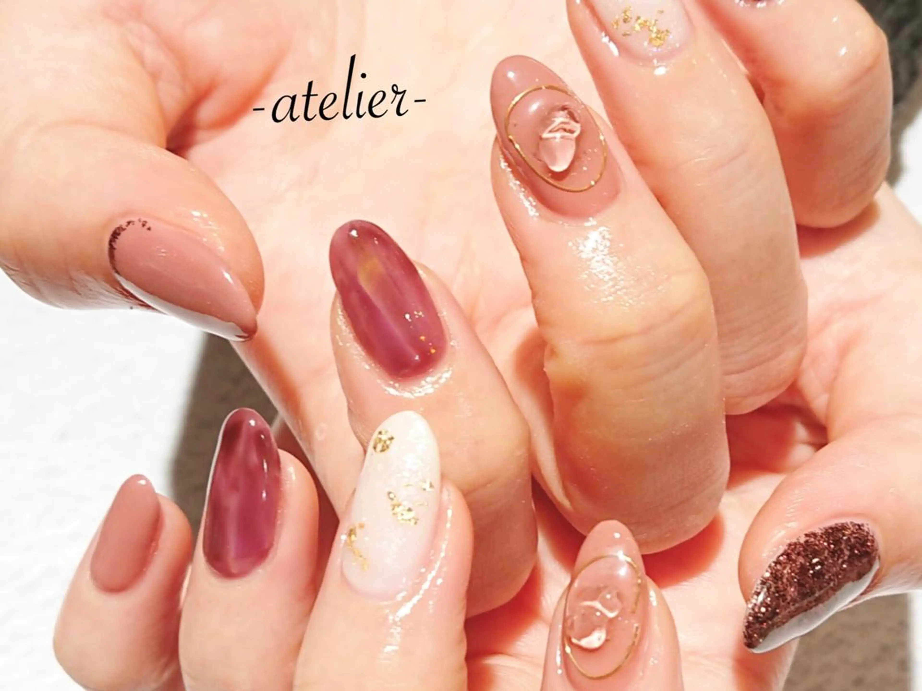 ネイル アートネイル atelier -02tsuboのネイルデザイン