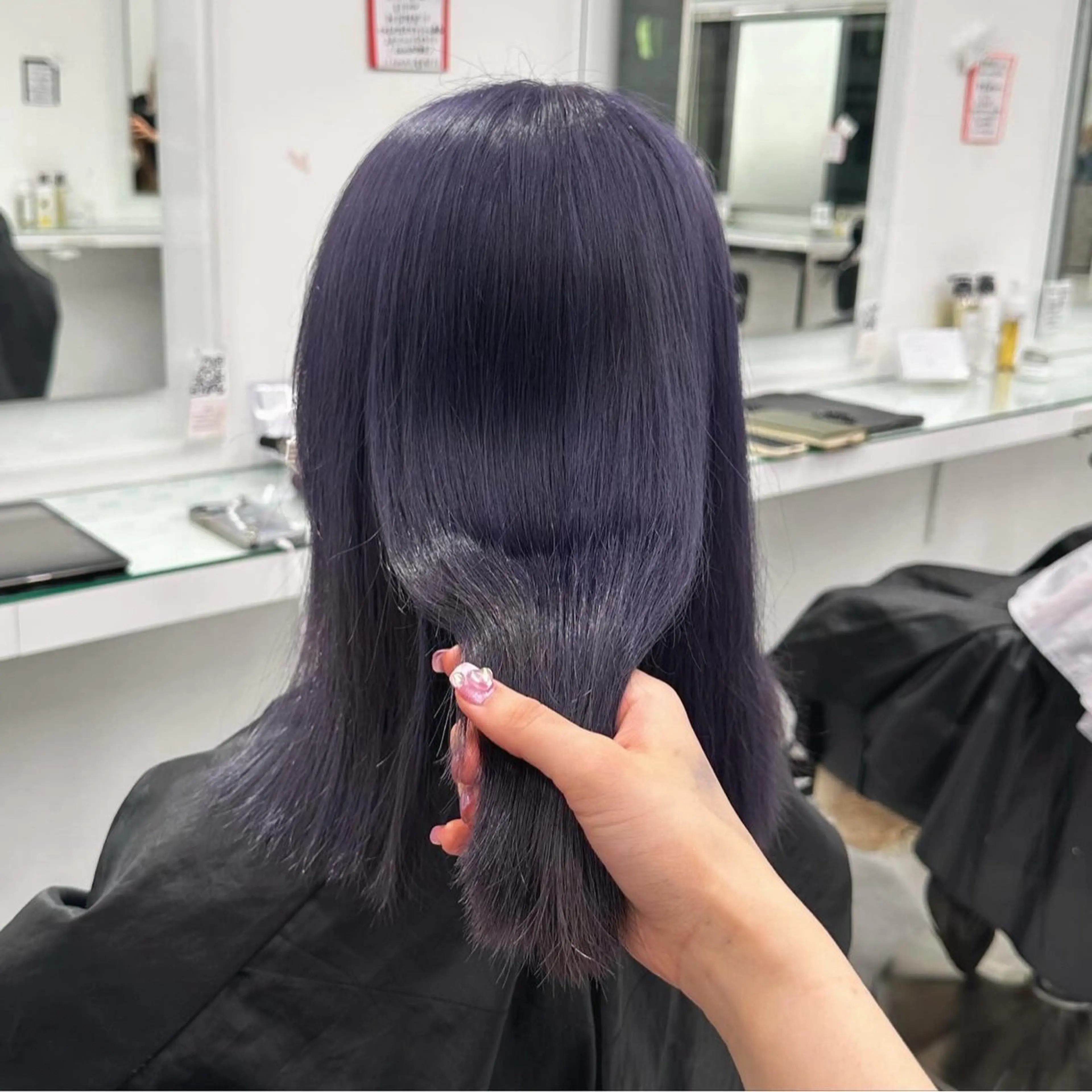 カラー マンツーマン/原宿/ 透明感カラー⭐️のヘアスタイル