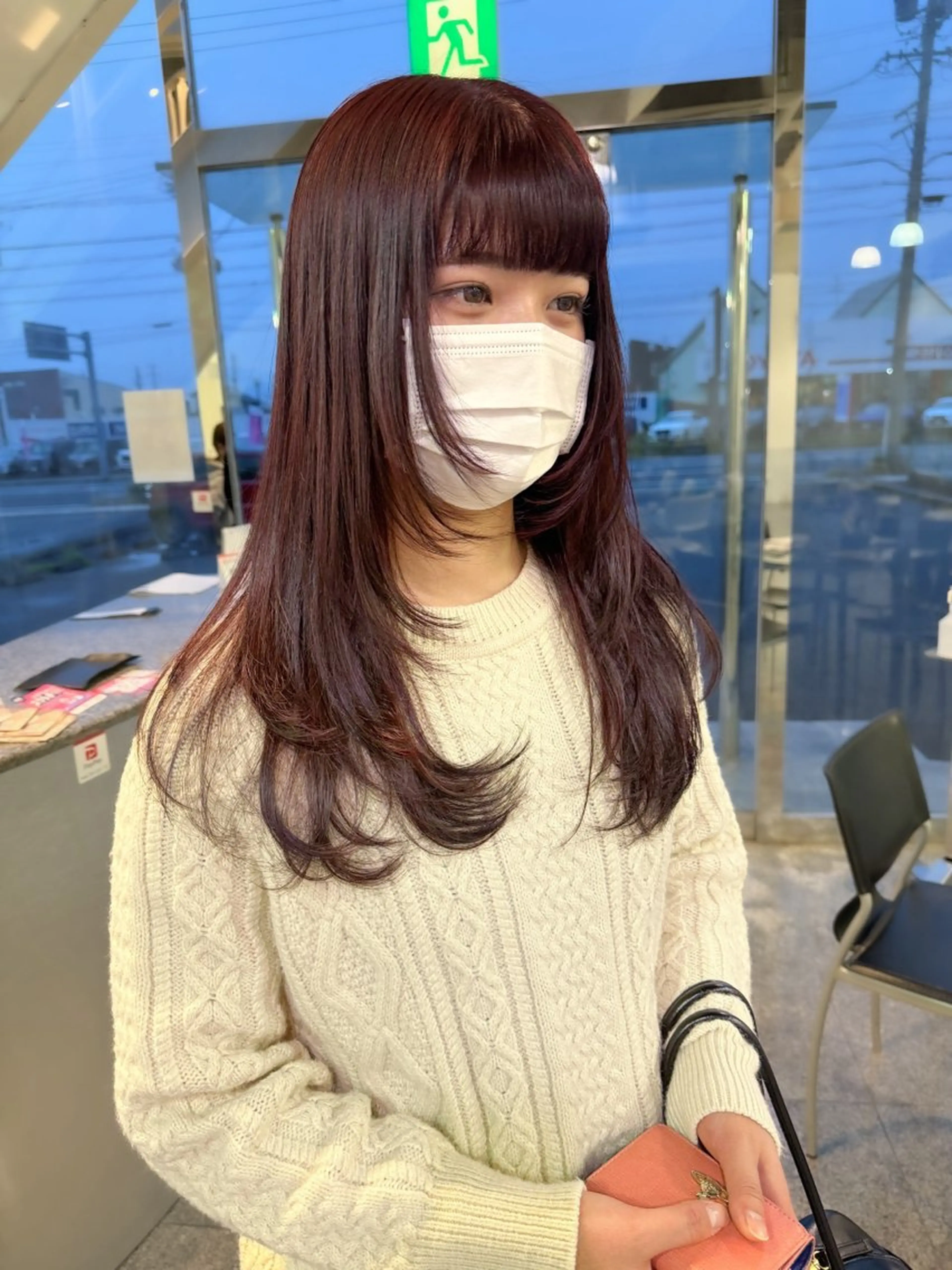 ロング カラー カット トリートメント 🎀ヒシダアキ /taboo🎀のヘアスタイル